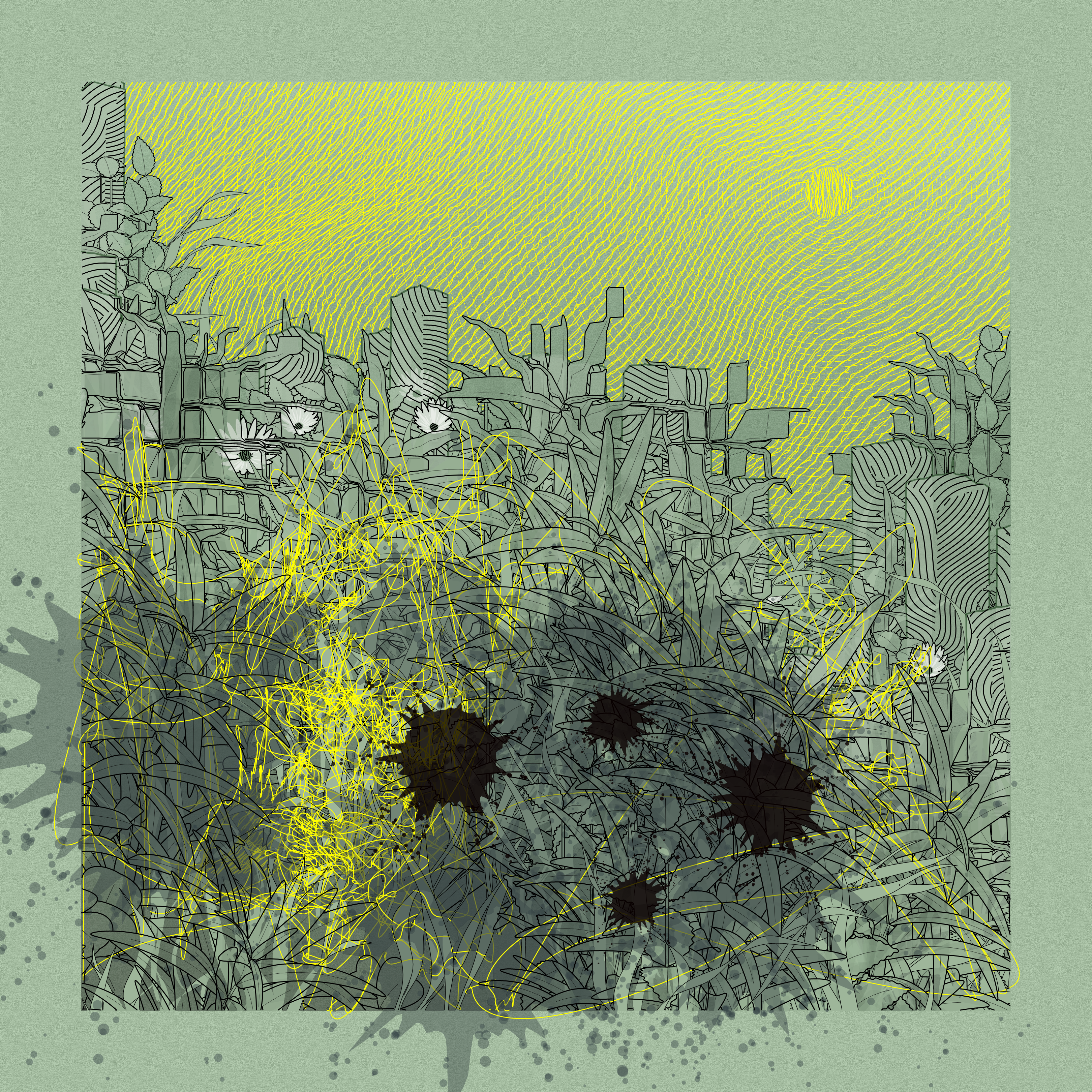 Landscape with Carbon Capture #7730
