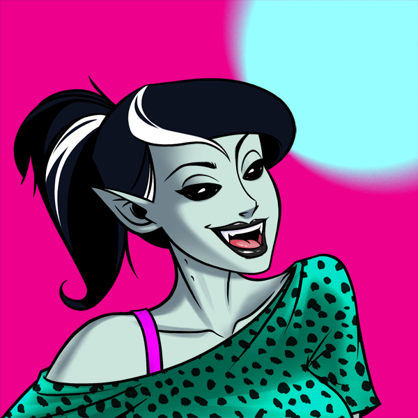 Sneaky Vampiress #3415