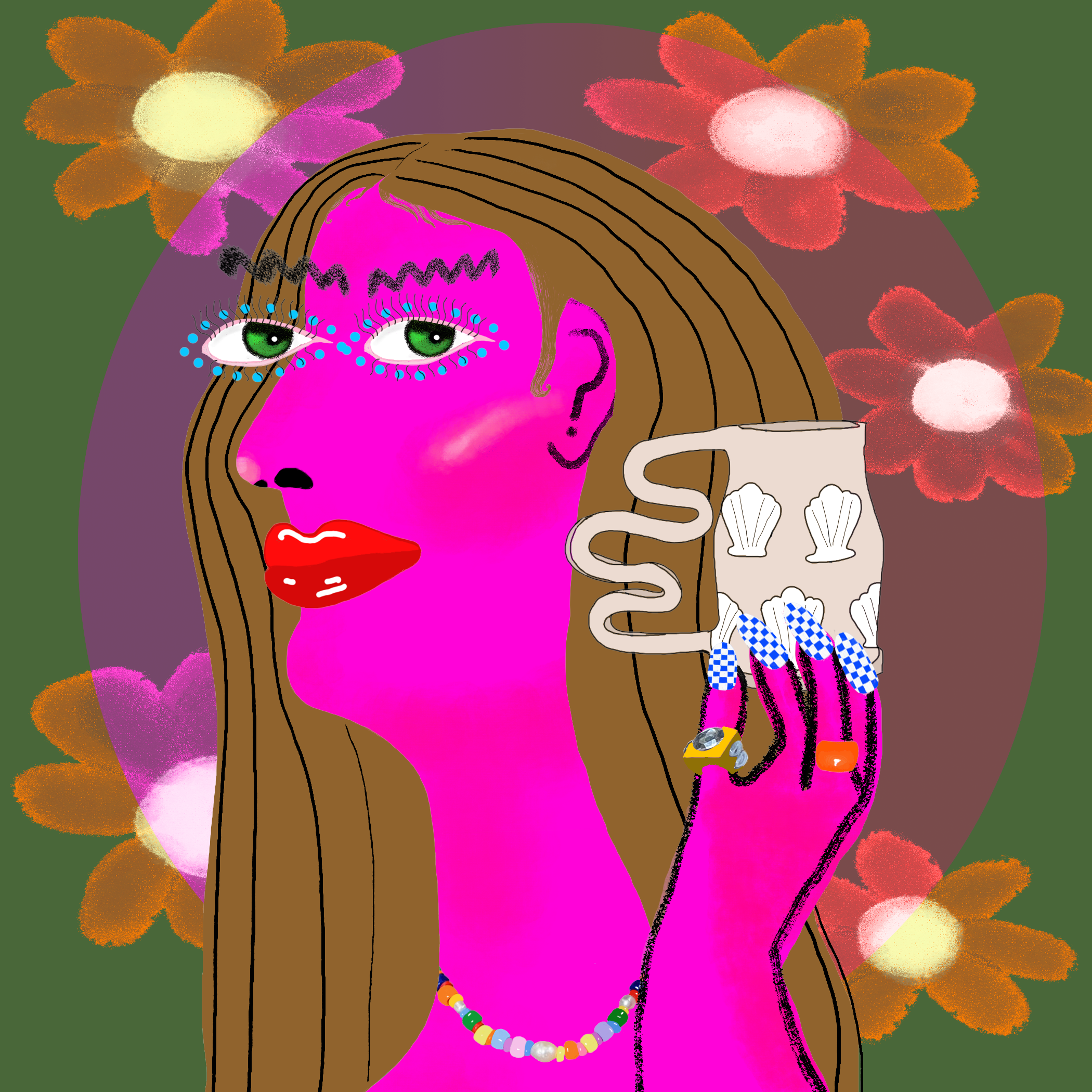 Women with Vases #30