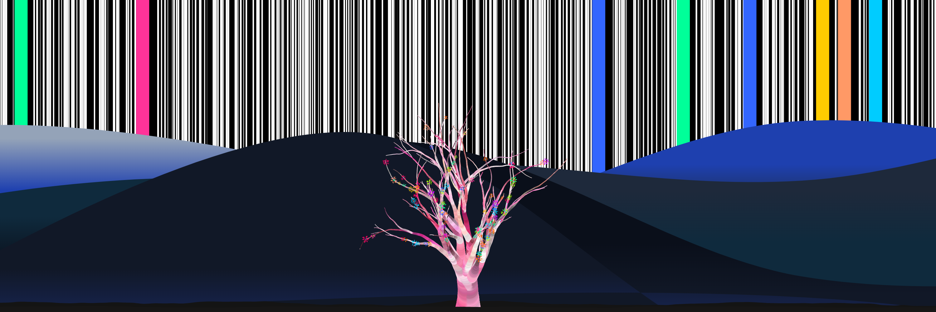 Coded Flowering Banner #072