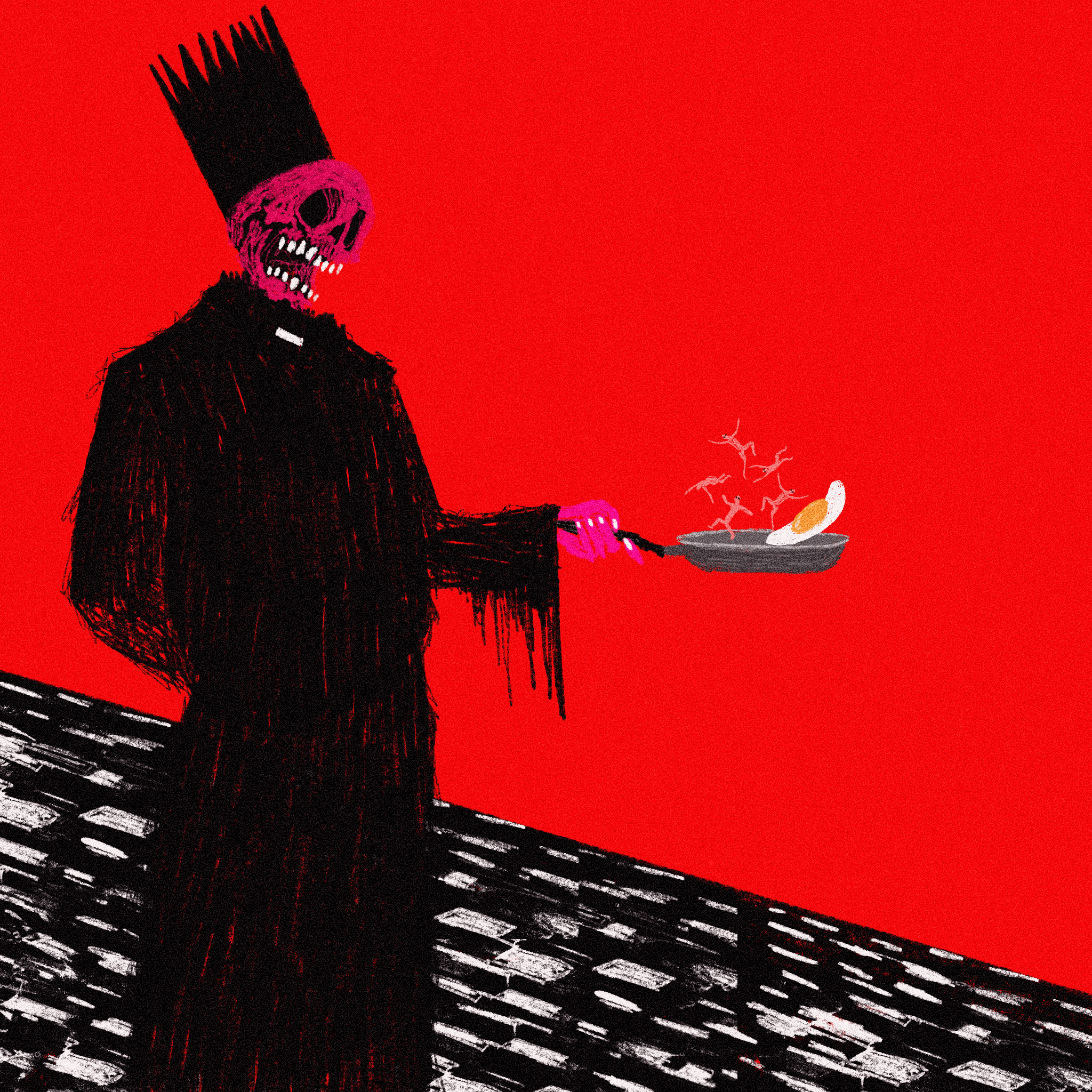 The artist whose work turns to shit inside your vacuous and bloated gut...