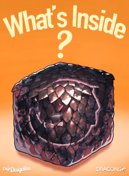 DigiDaigaku Dragon Eggs #5984 - Pre-Reveal