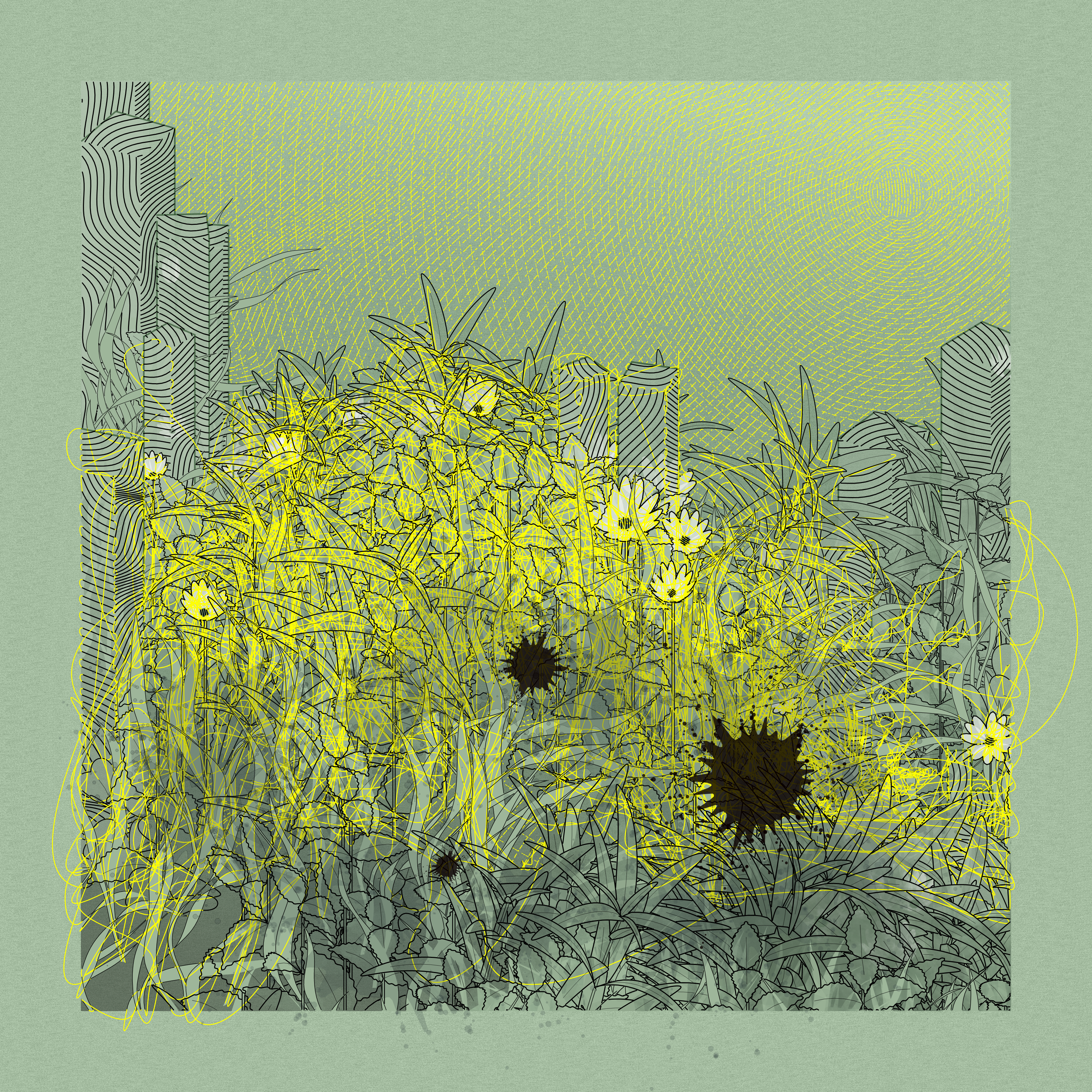 Landscape with Carbon Capture #1556