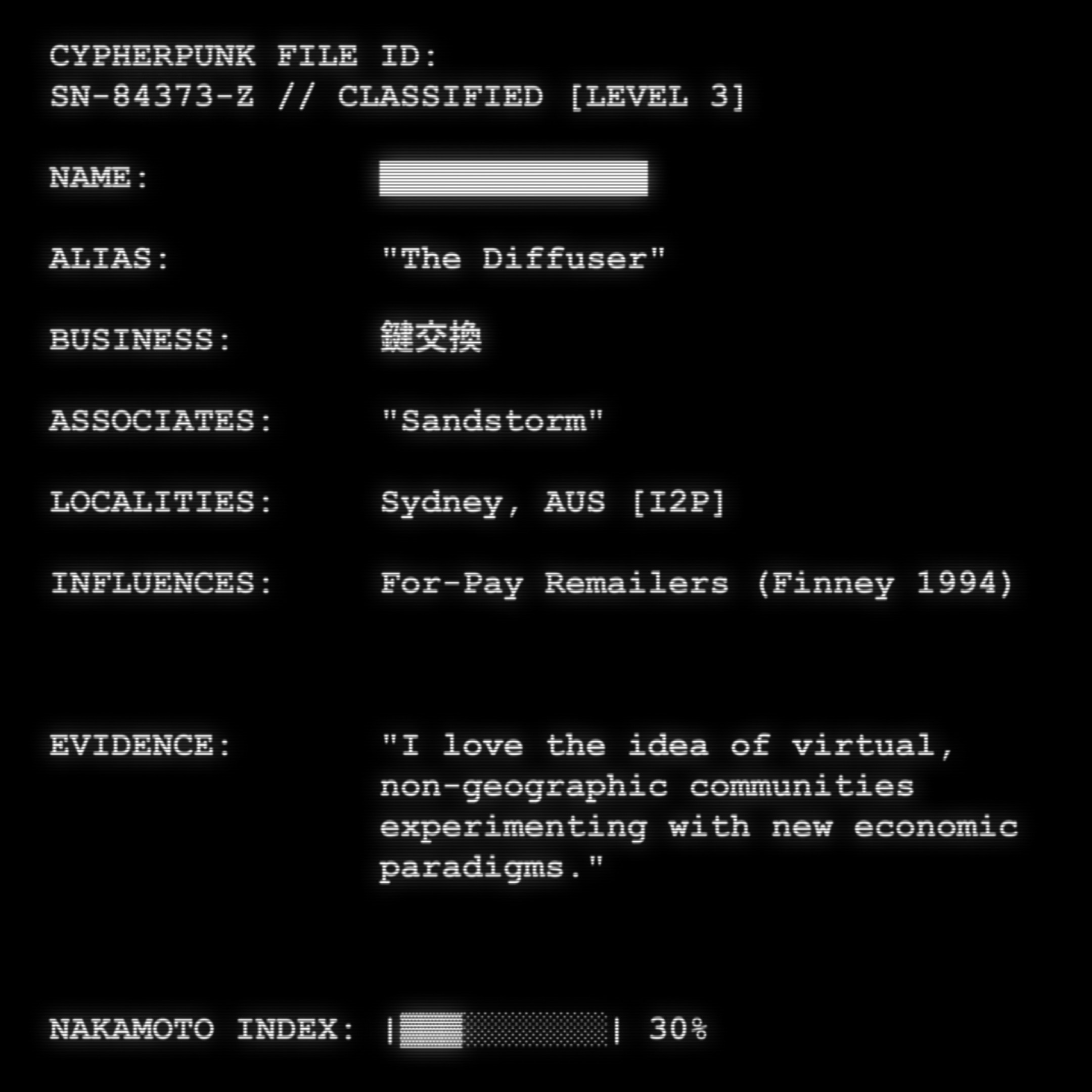 CYPHERPUNK FILES #5925