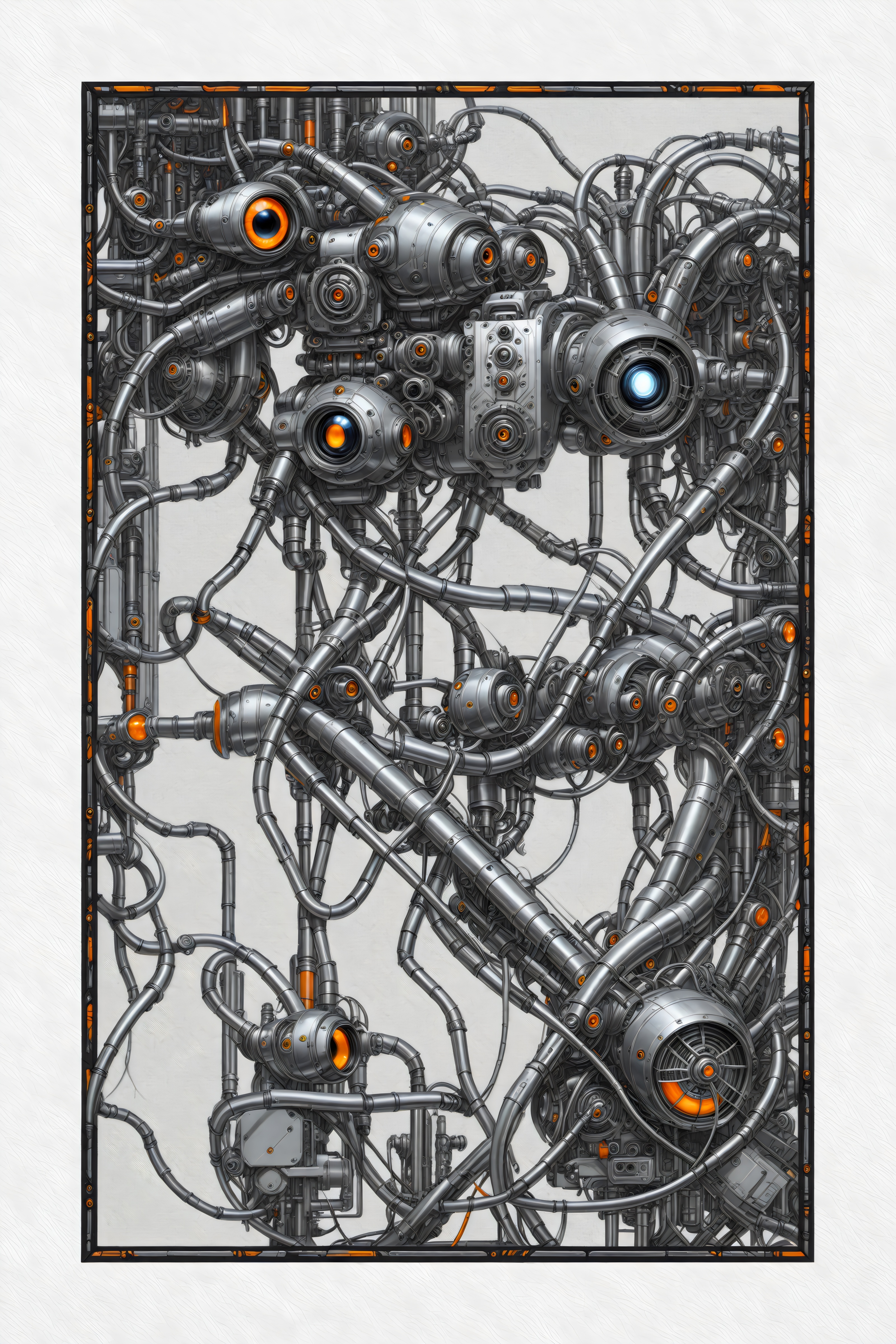 UBK #48 Orange Insects