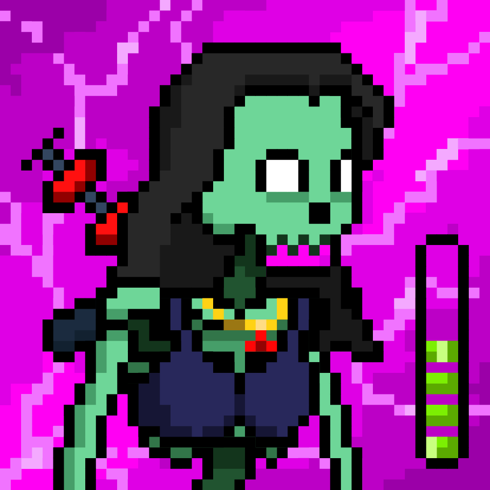 Ordinal Ladies Skull #2730