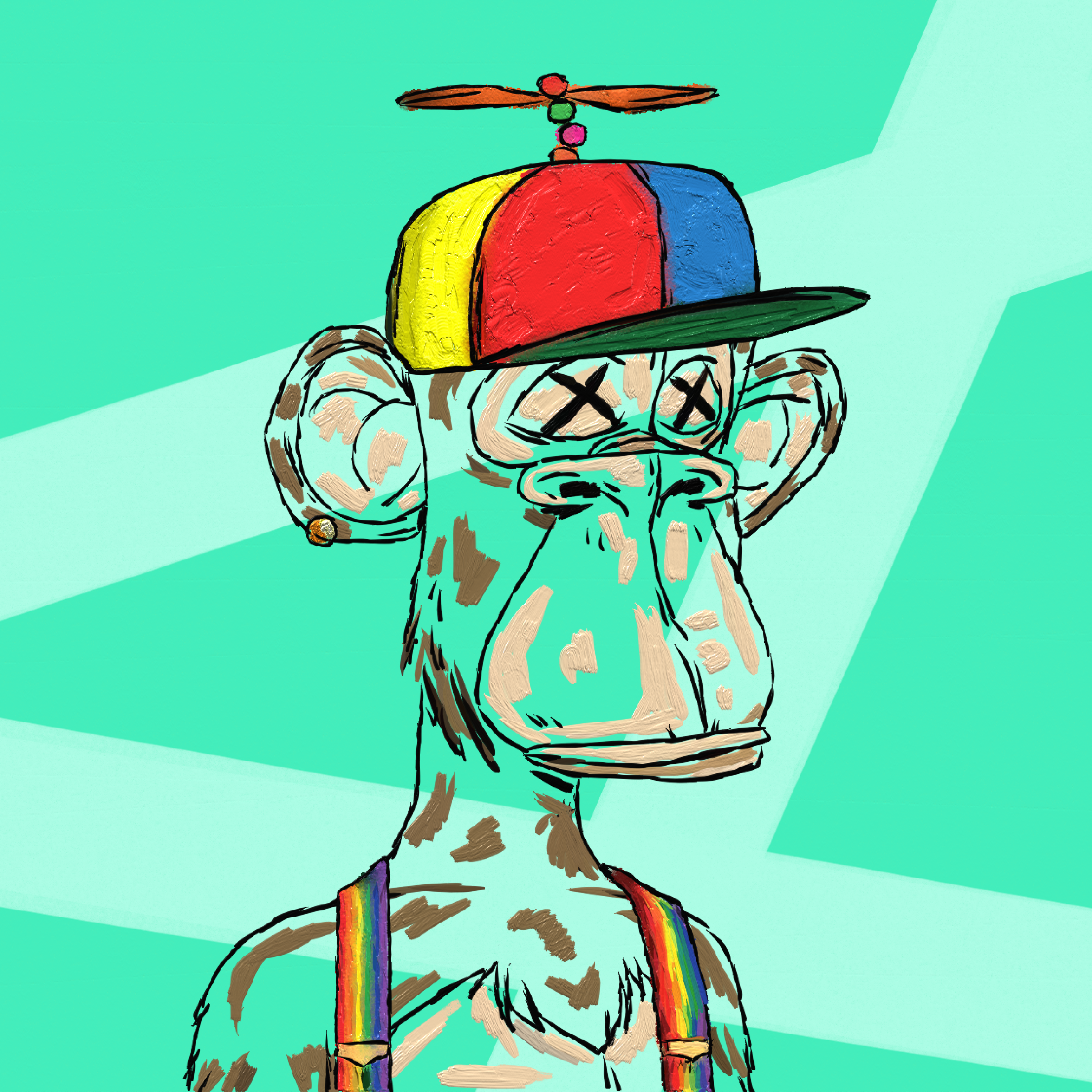Bored Ape Beach Hut #3644