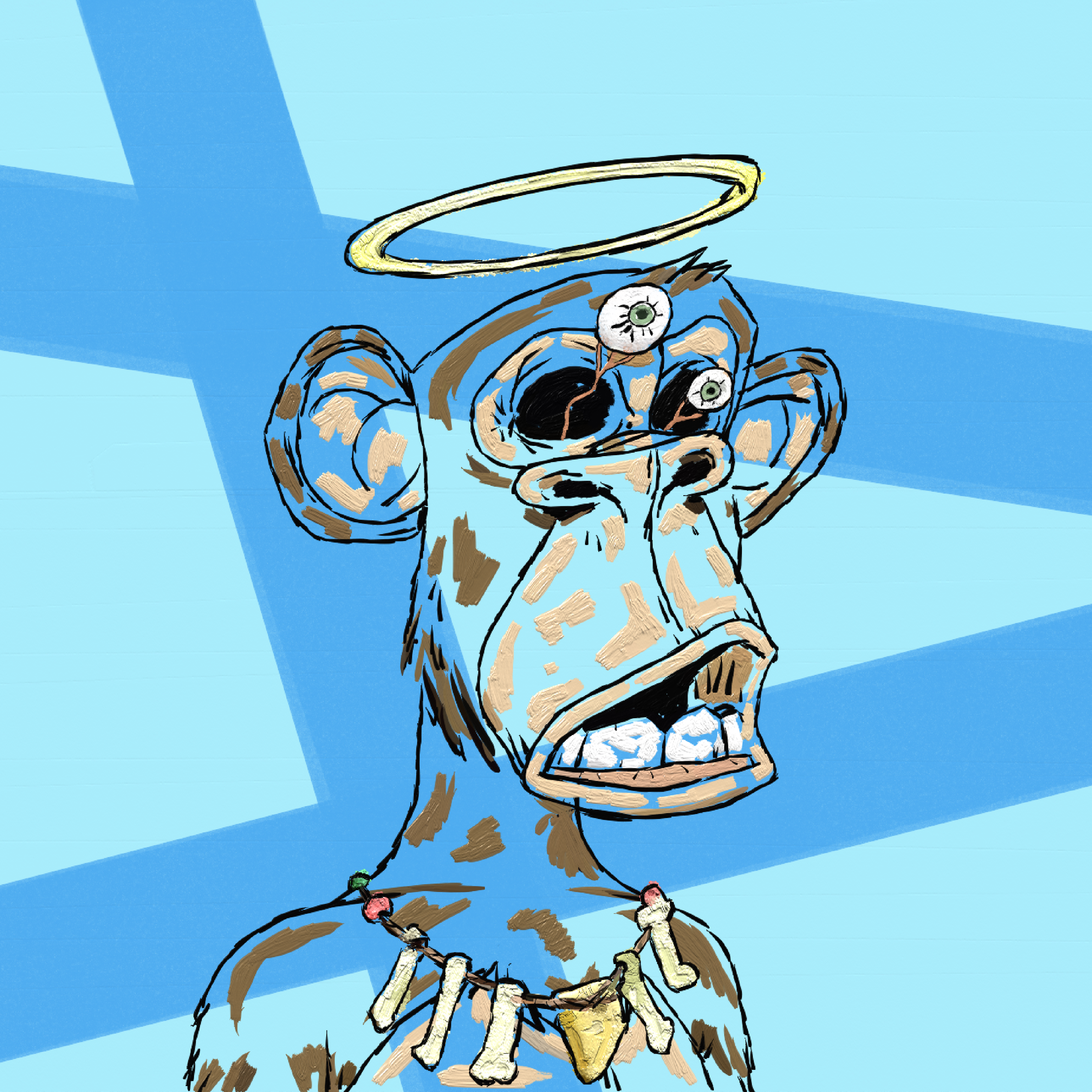 Bored Ape Beach Hut #8345