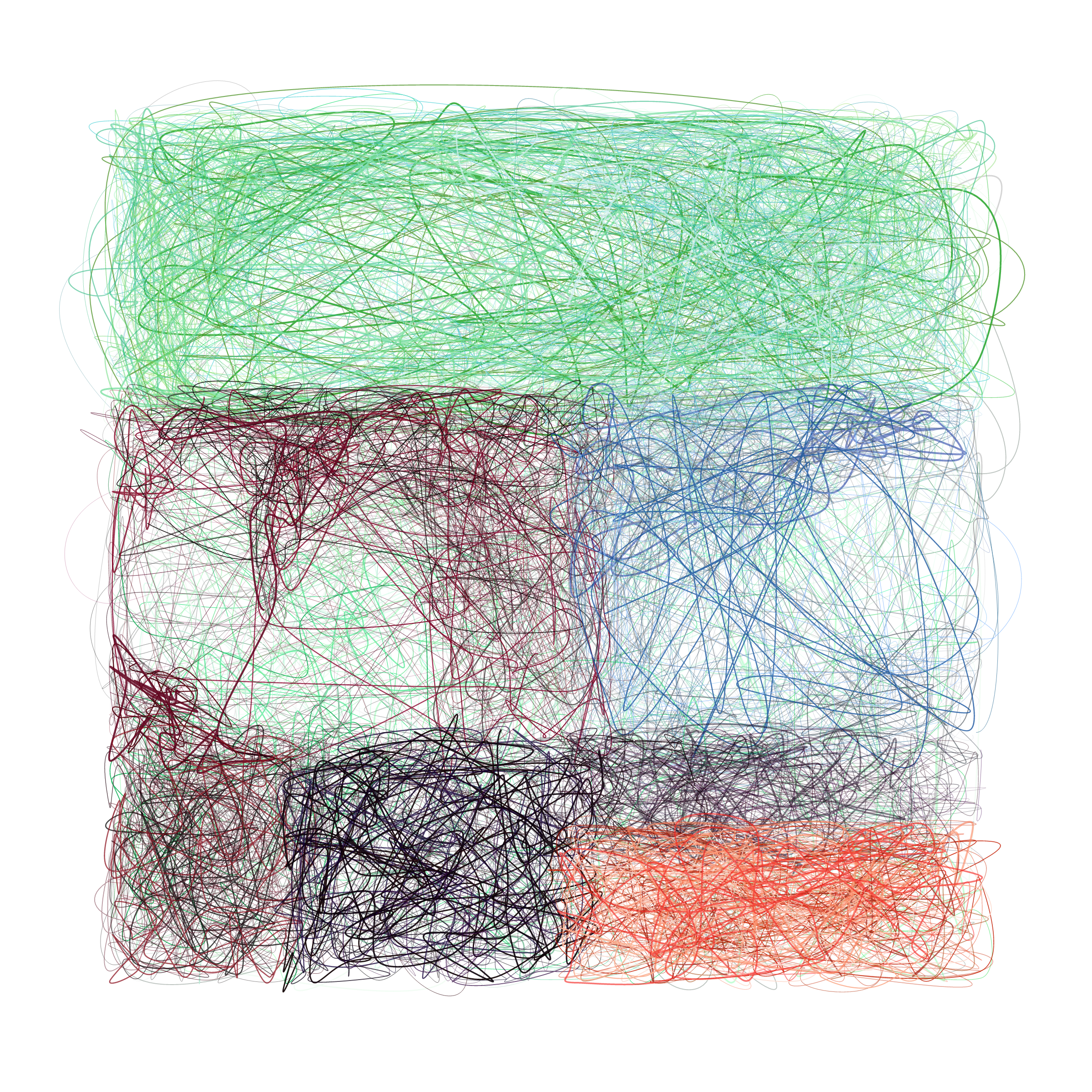 Scribbled Boundaries #490