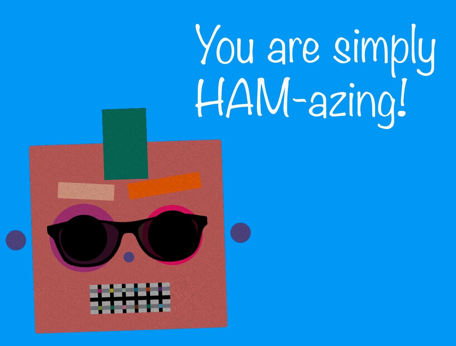 Valentine's Day Cards: Sea Hams