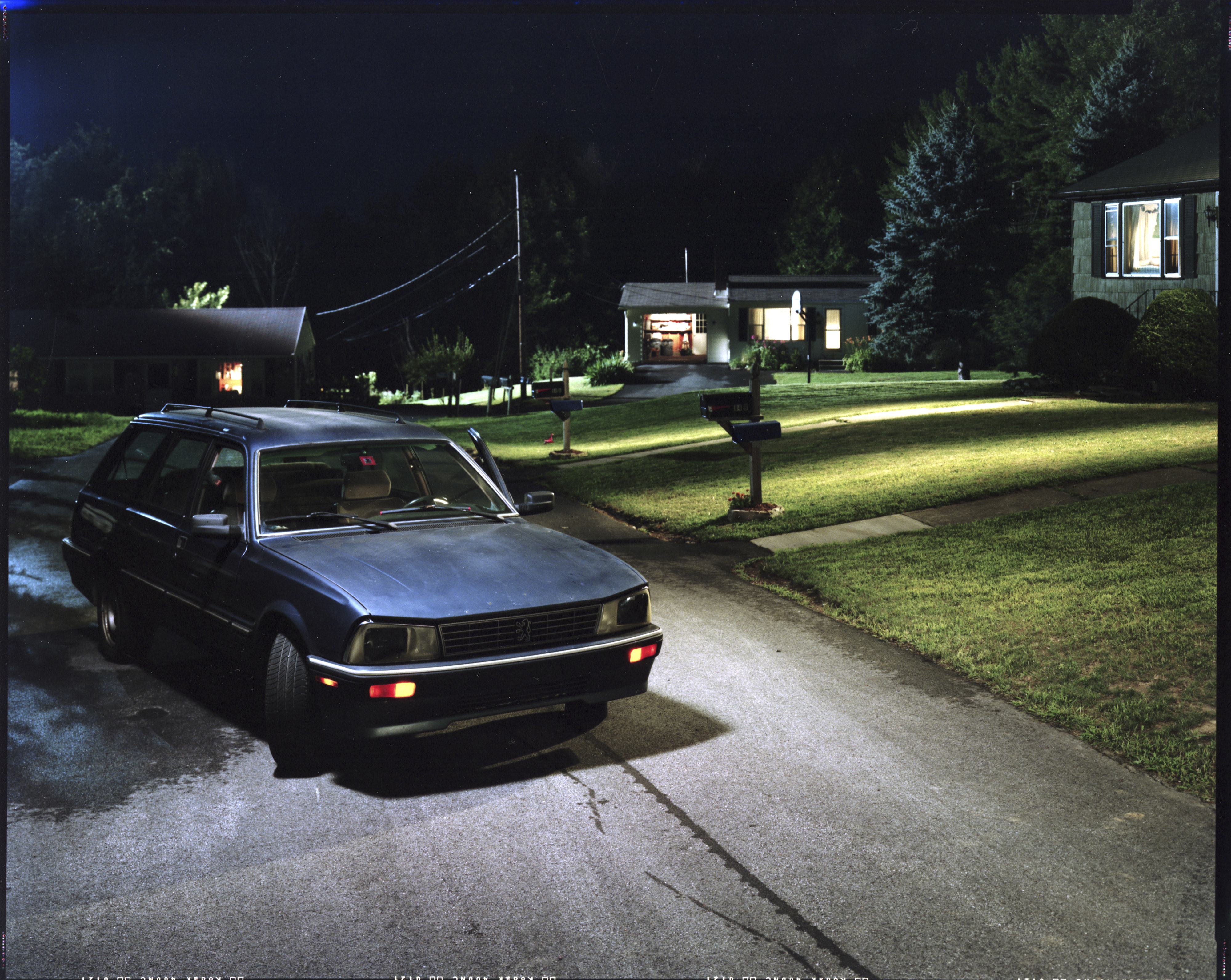 Dream House, 2002, [Tilda Swinton and car] 8 x 10 Contact Print [No. 2]