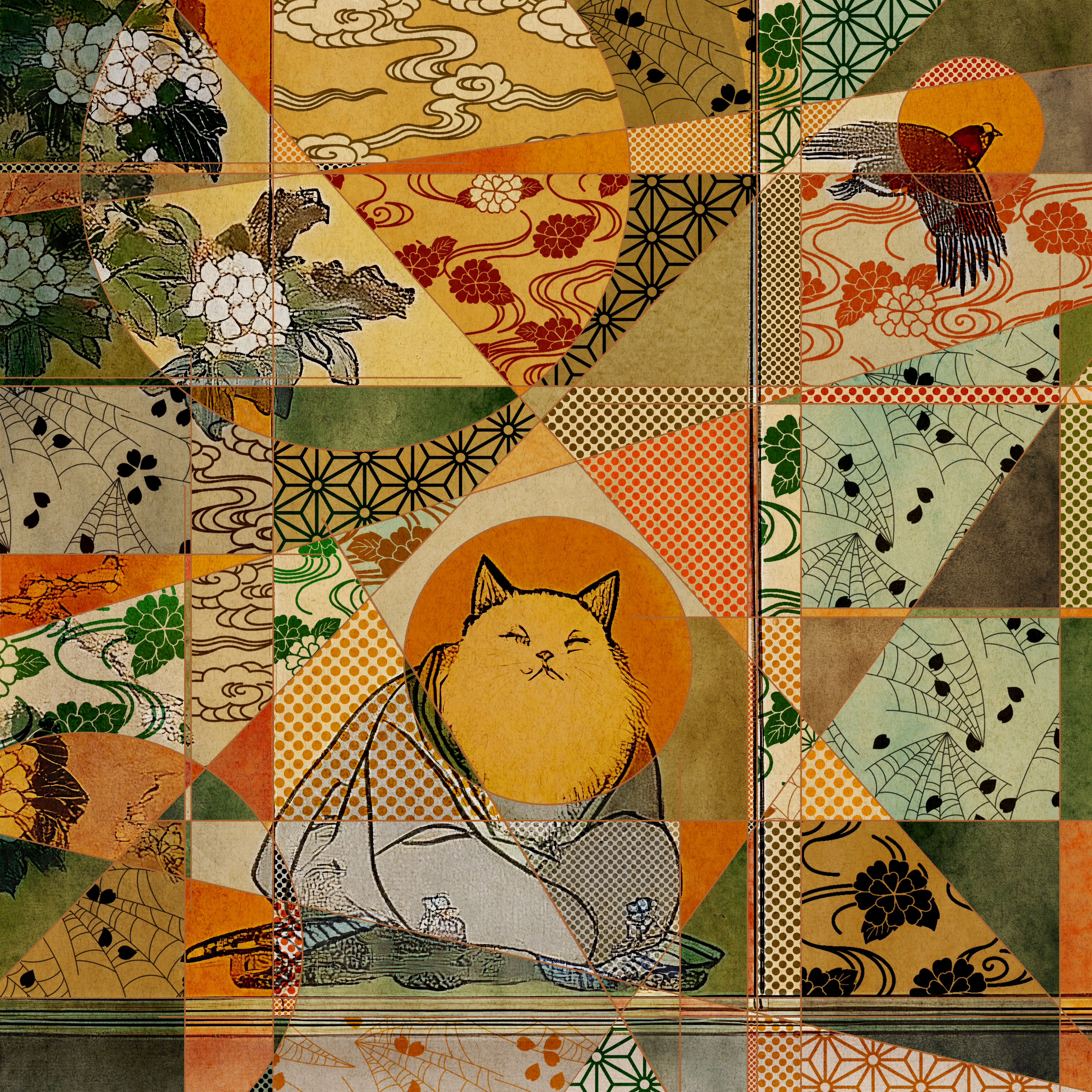 Mangetsu Neko (Full Moon Cat)