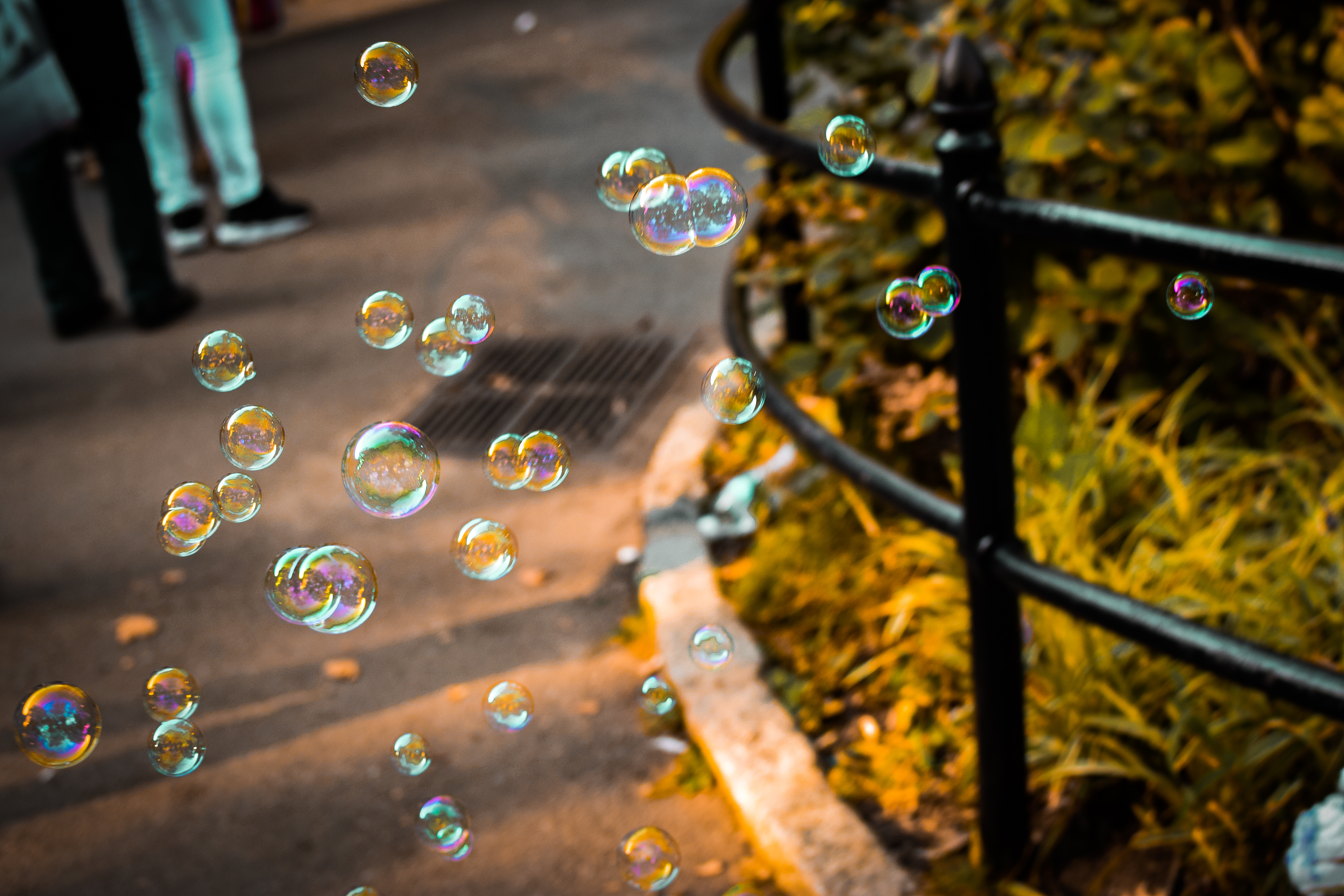 Bubbles bring Smiles