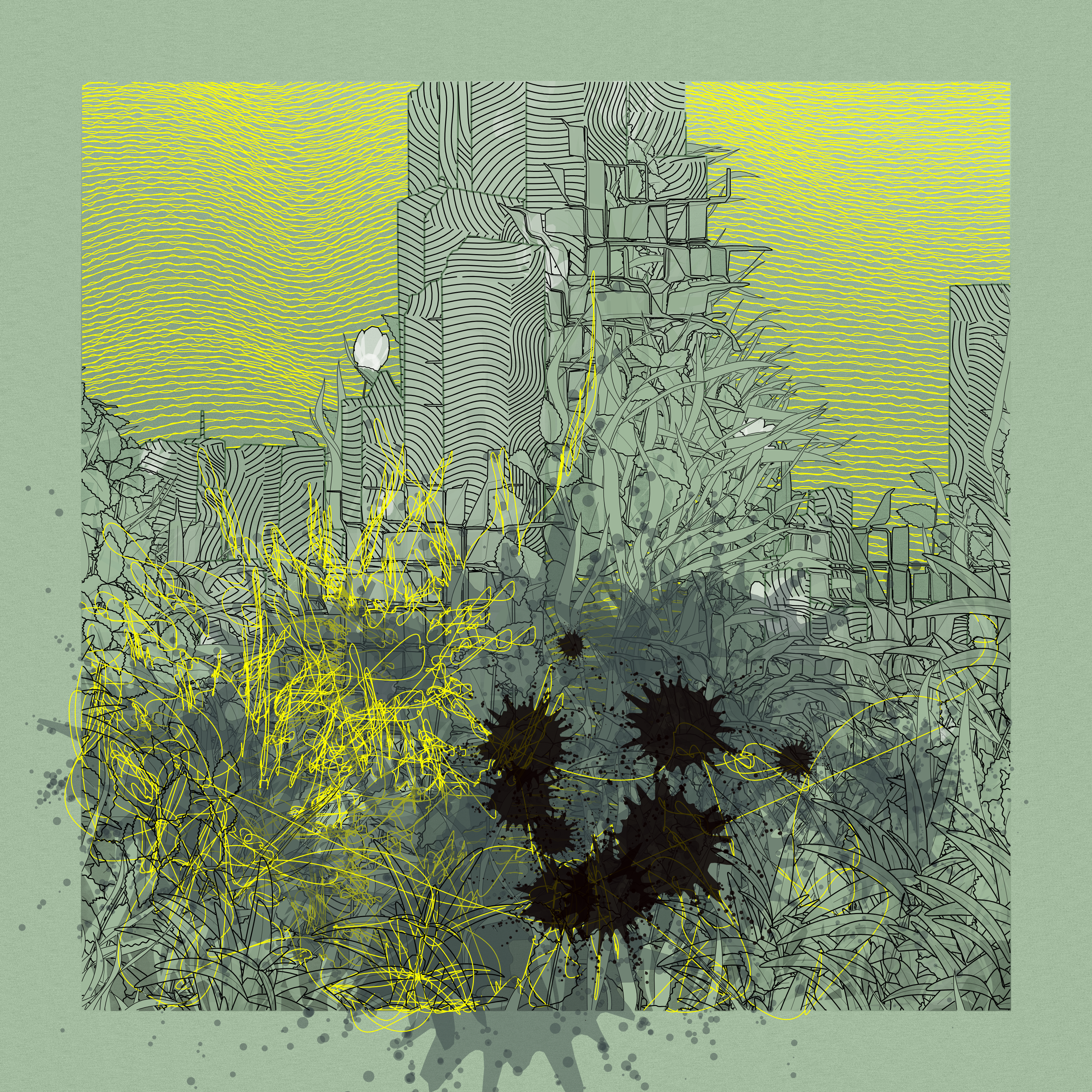 Landscape with Carbon Capture #9193