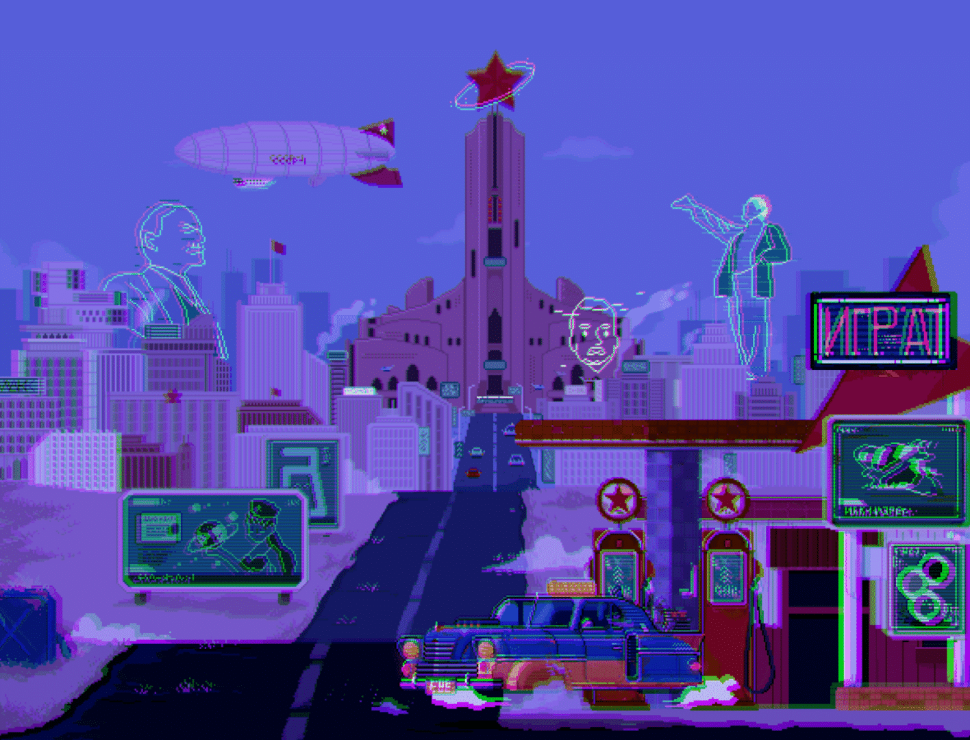 Cyberpunk's Soviet Union