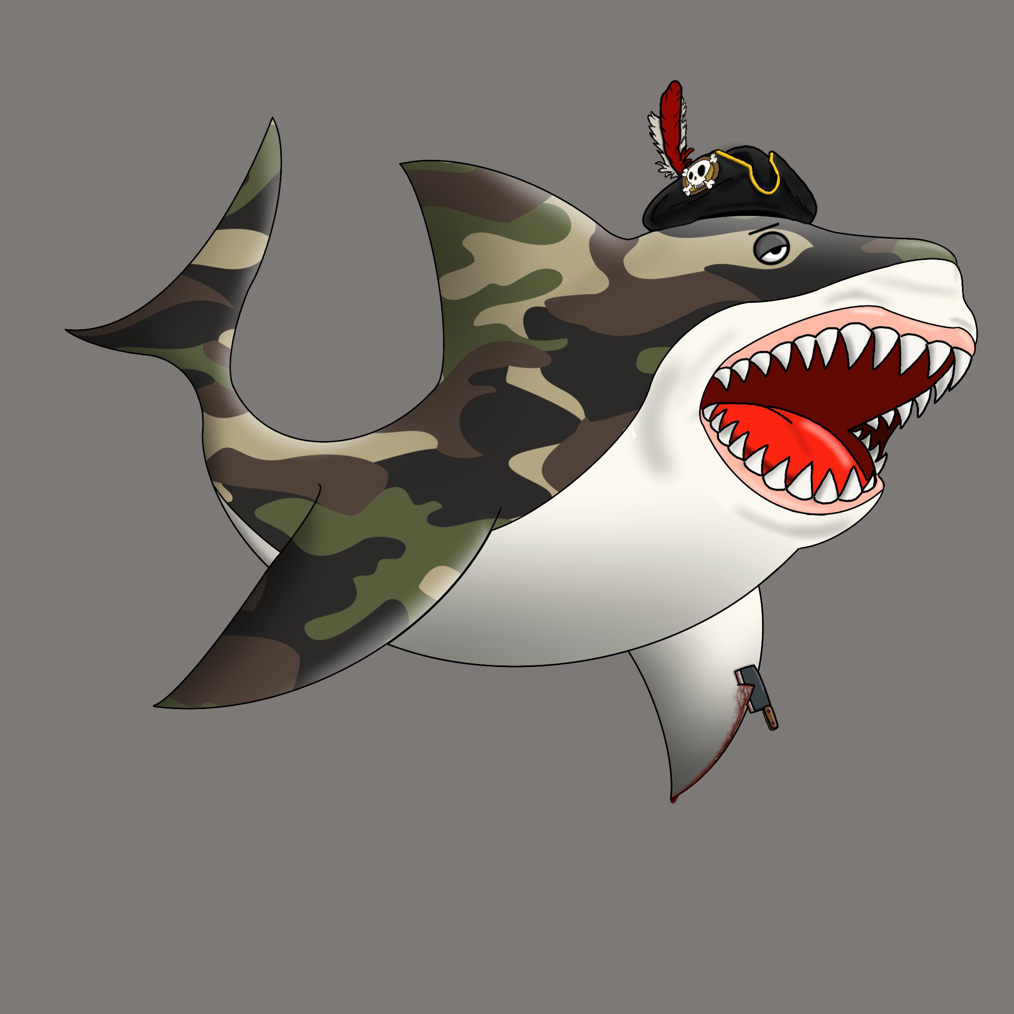 Wavy Shark #2075