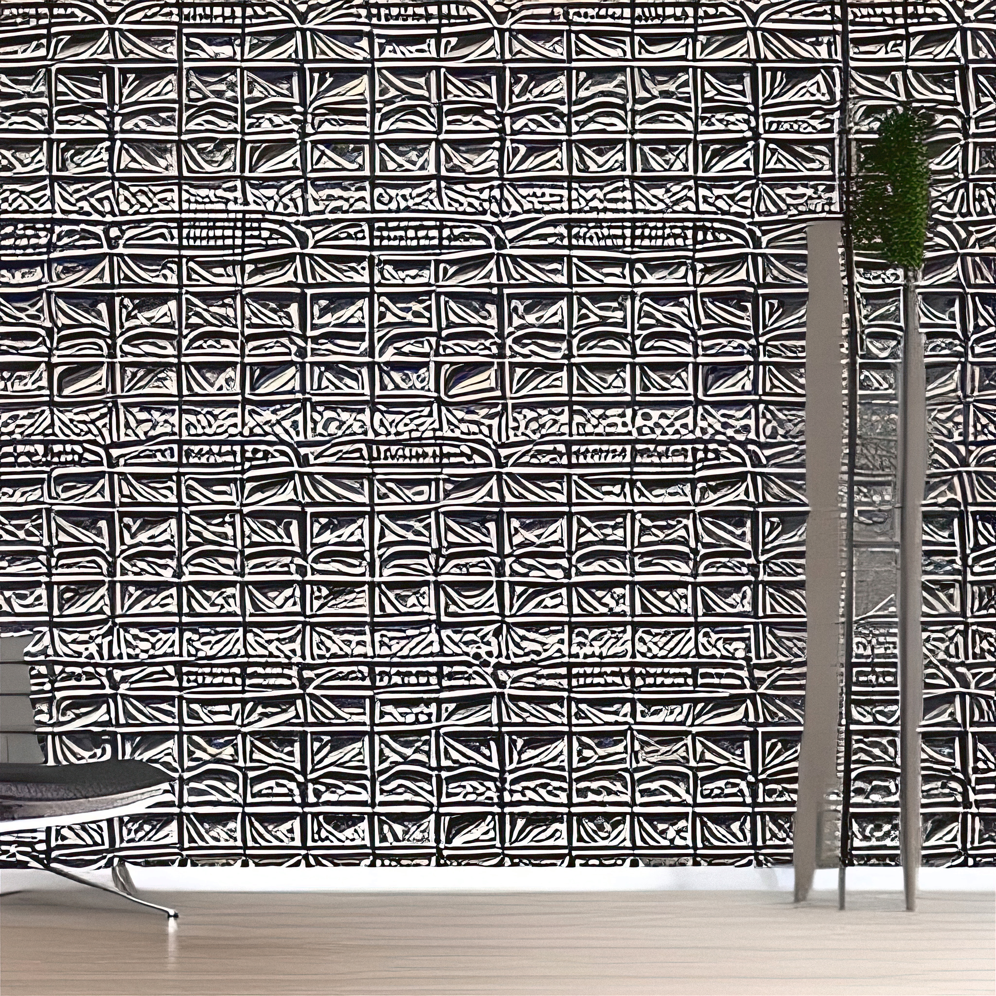 Silk Stained Glass #1