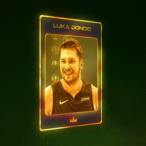 Luka Dončić Gold Card 2021 - KingDeckNFT