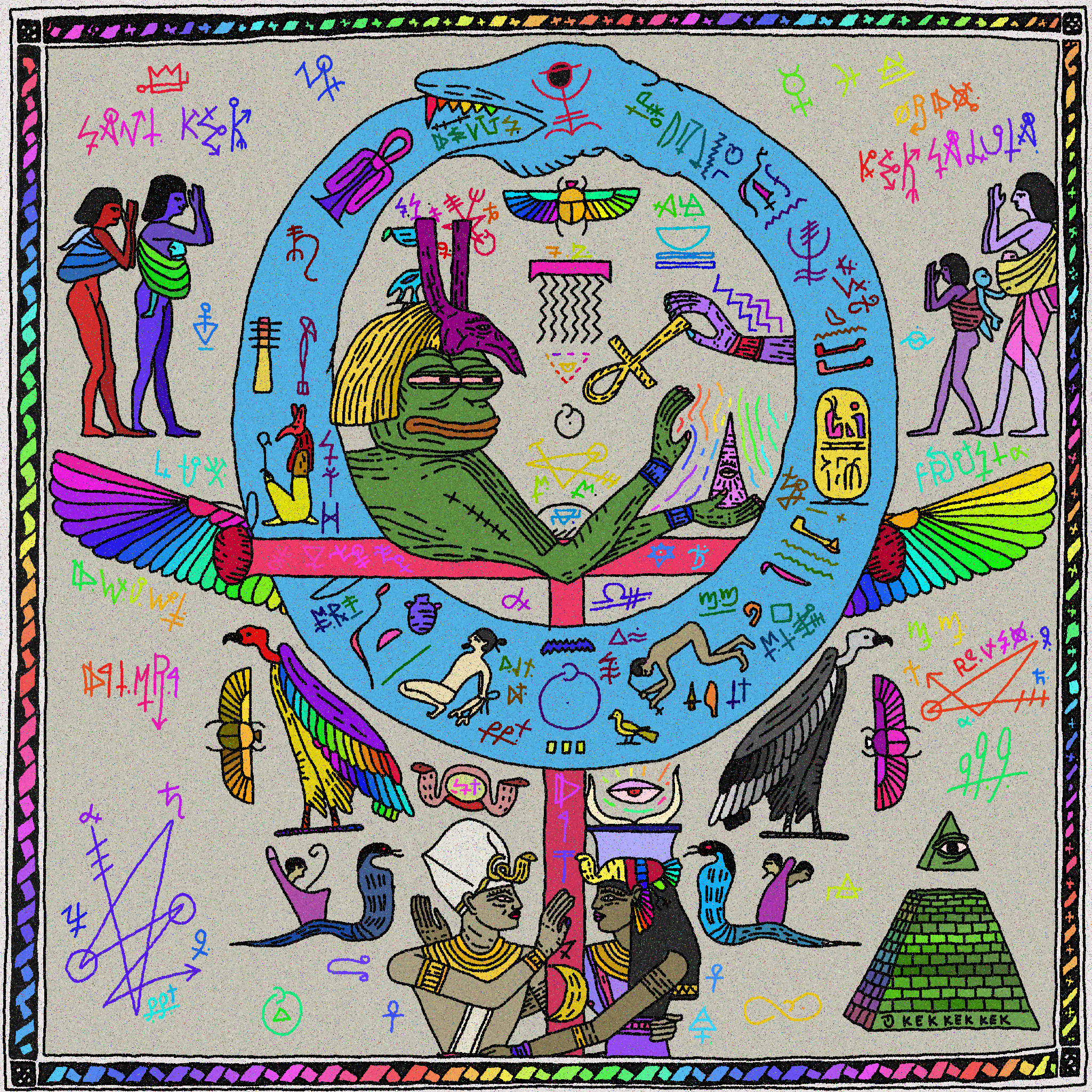 Kek enriched with death