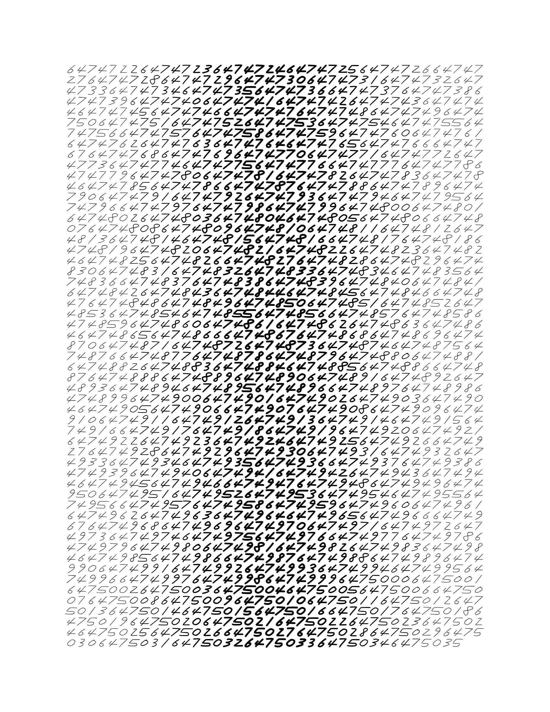 Endless (5,607,250 to Infinity) #2986