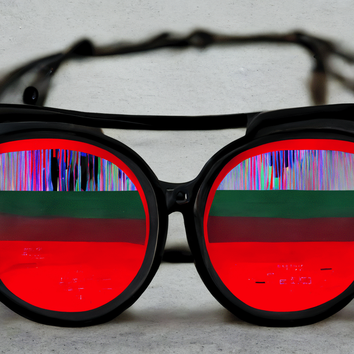 Medici's Glittery Glasses