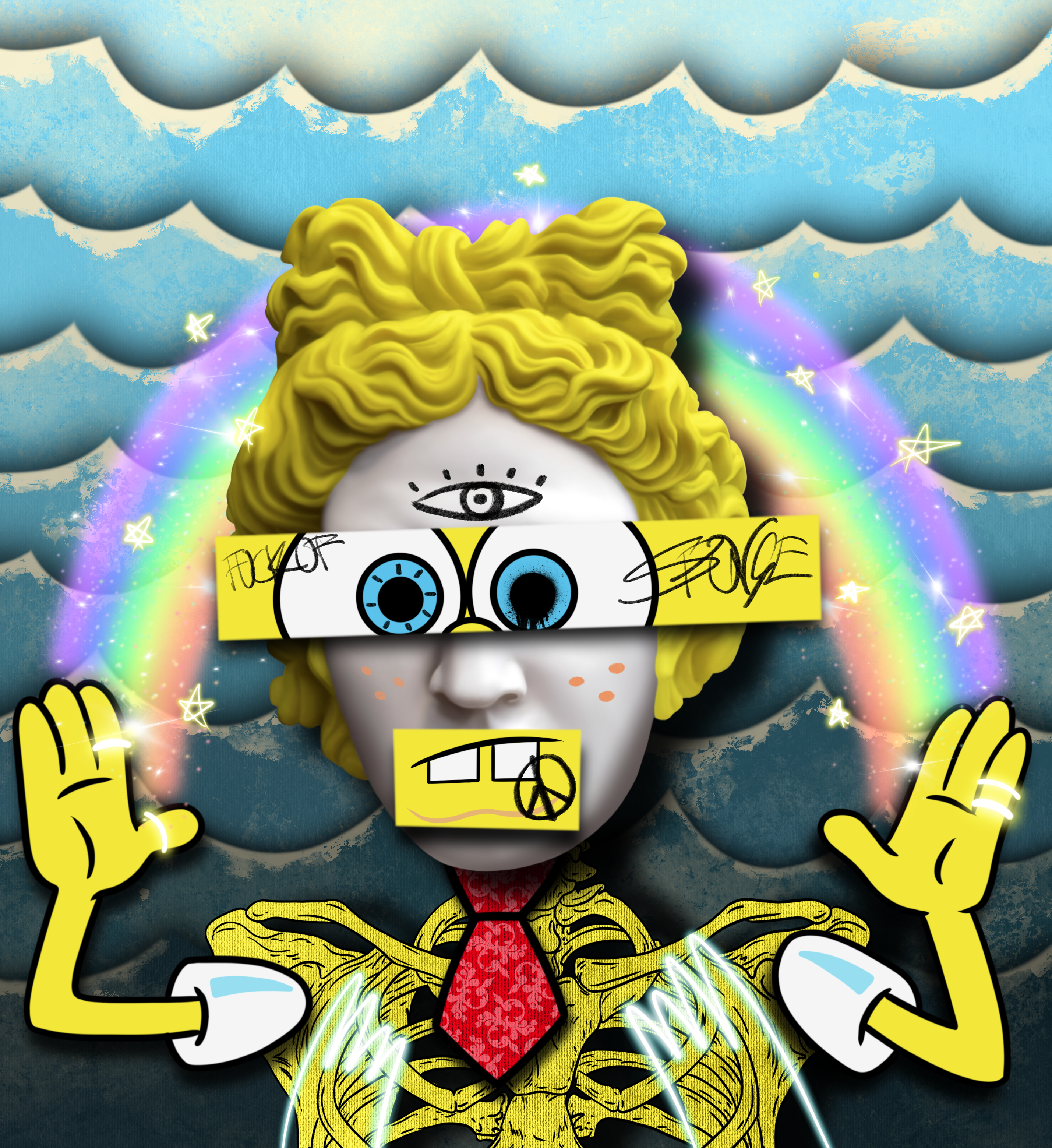 HUMANOID serial 2 #040 Sponge