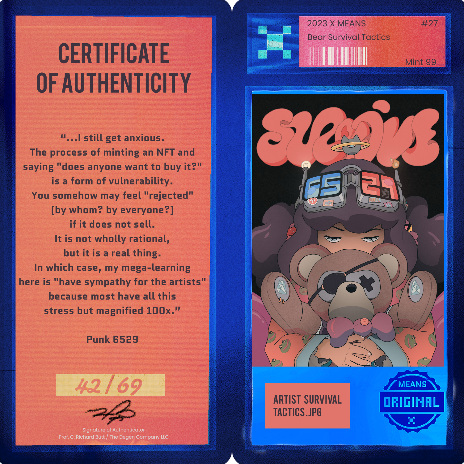 Artist Survival Tactics