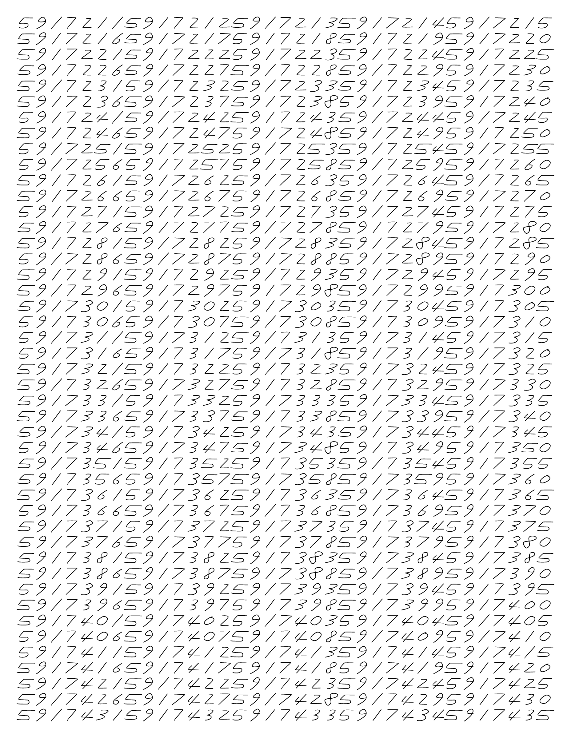 Endless (5,607,250 to Infinity) #1058