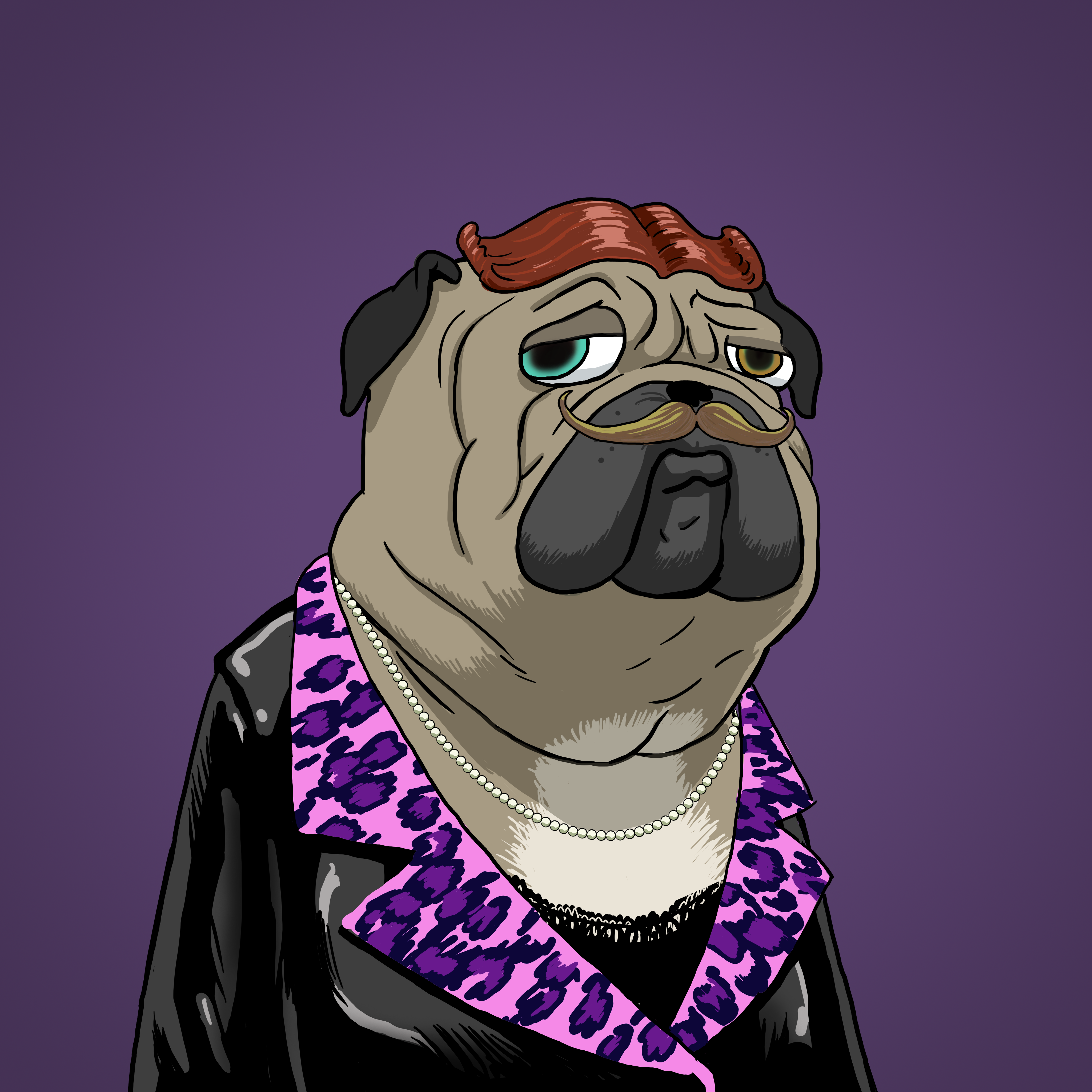 Mrs. John Buttsniffe, the Dapper Pug