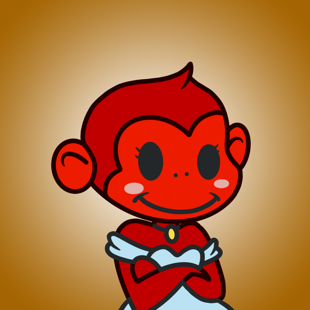 Simple Monkey Girl #1732