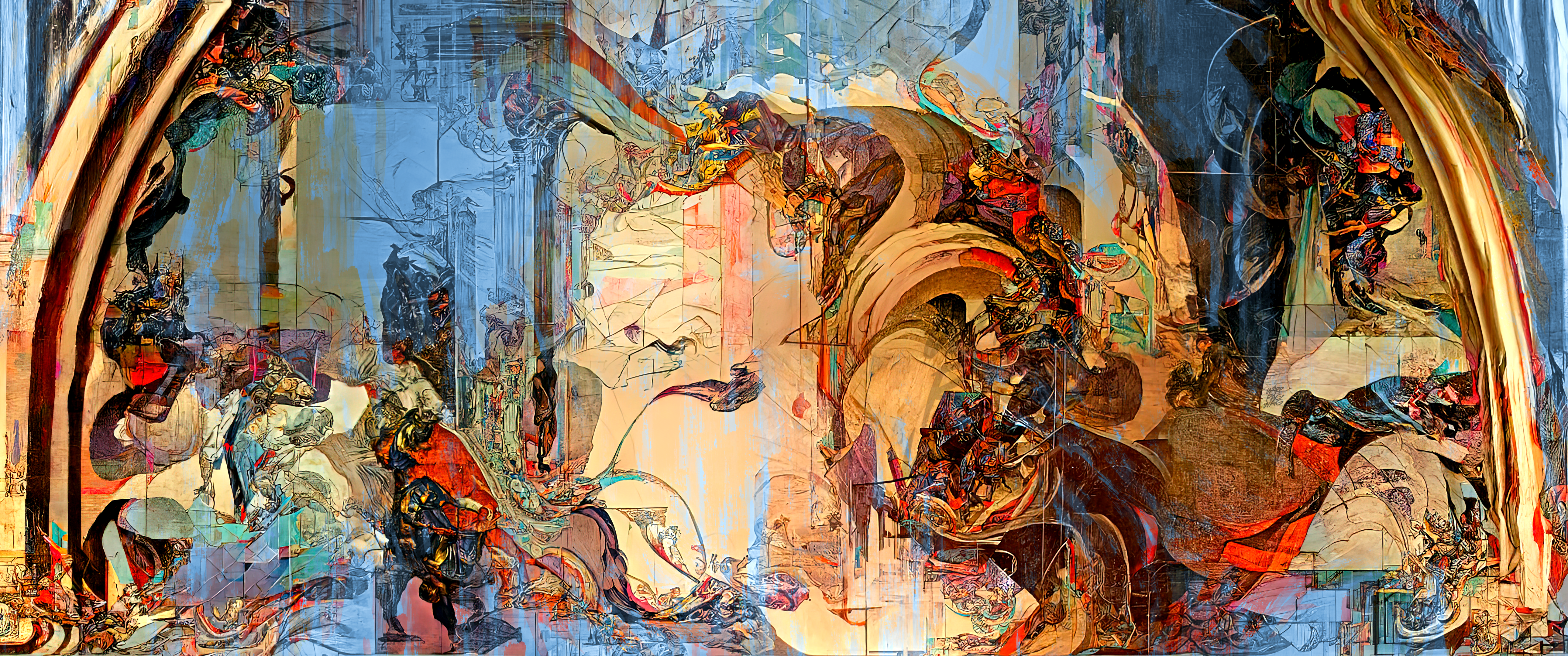 A face in an artificial dream 02