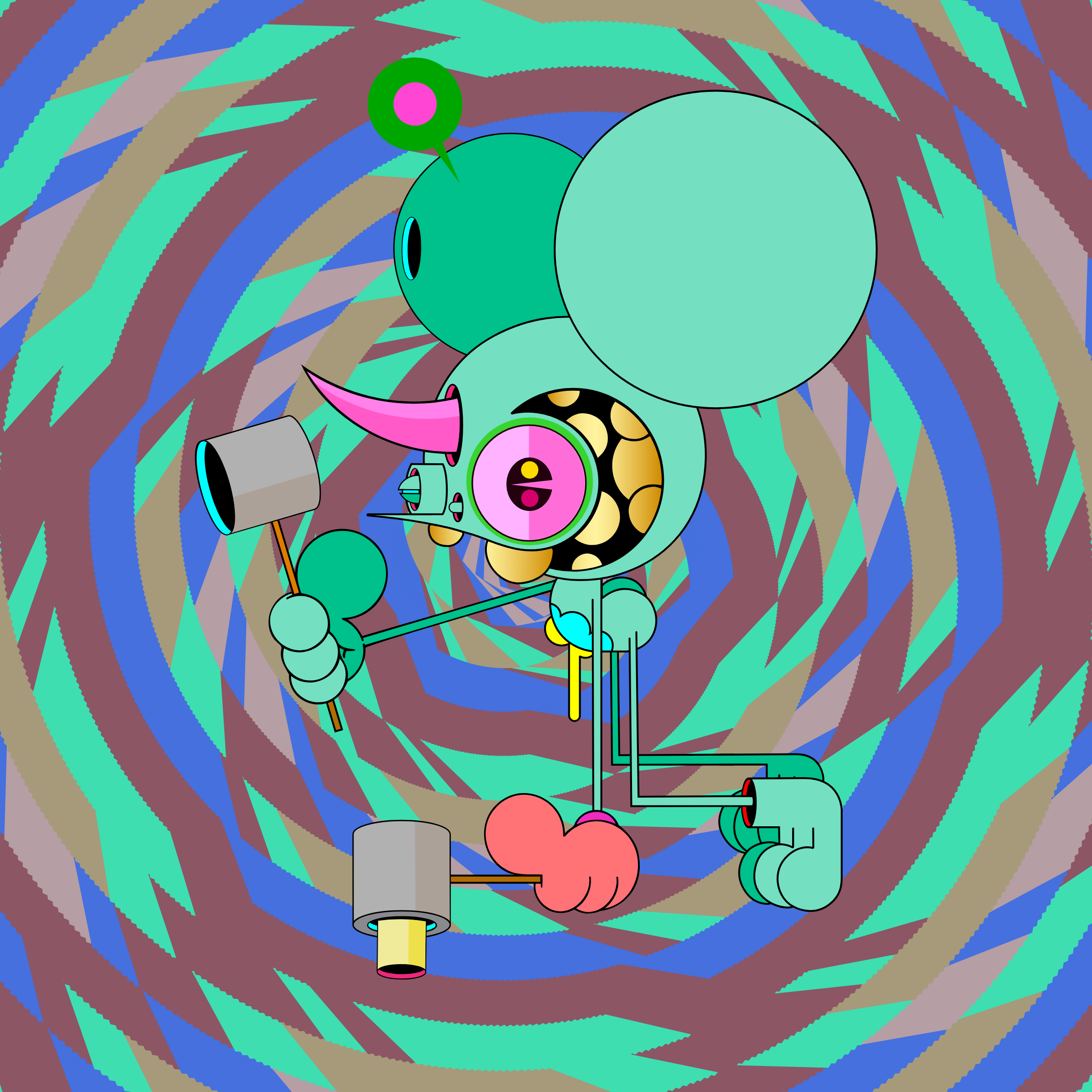 Neogen Space Monkeys #55