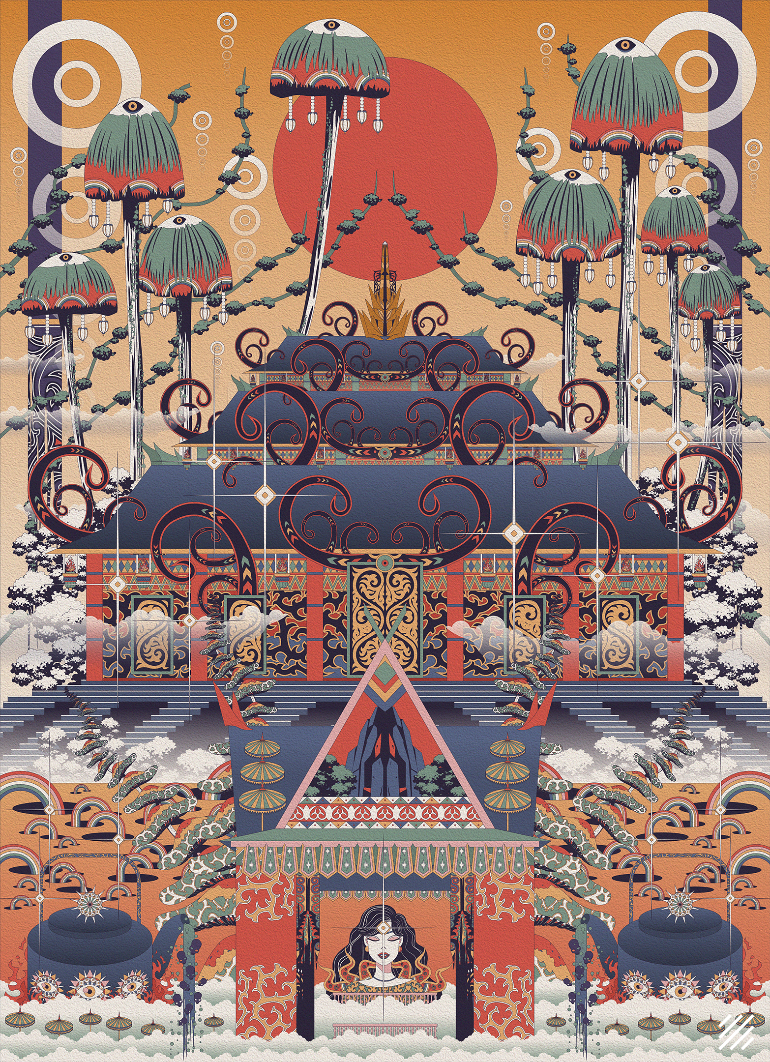 Temple of Heaven by ilham-nft