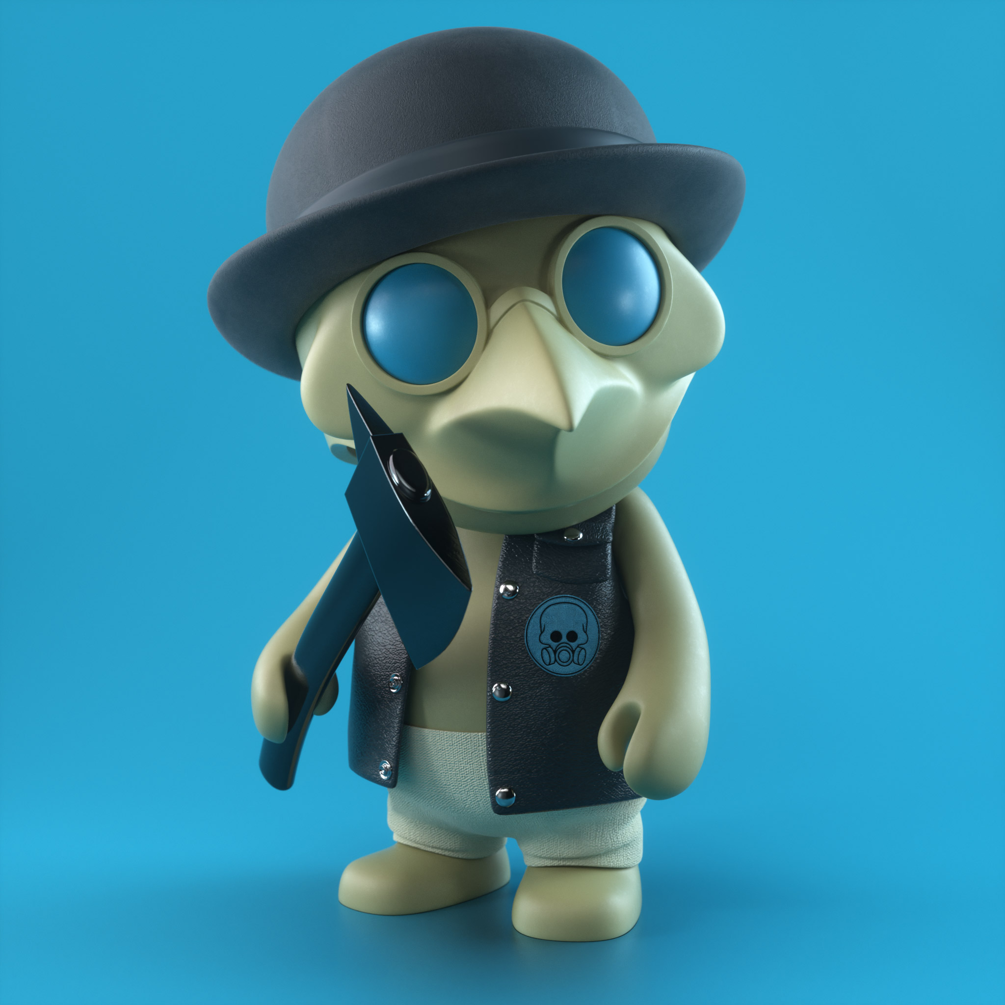 Hippy Suede Biker PLAYGE DOCTOR