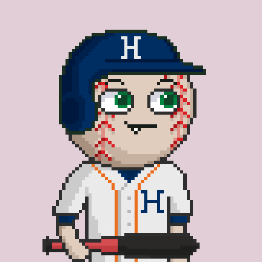 Baseball Head #754