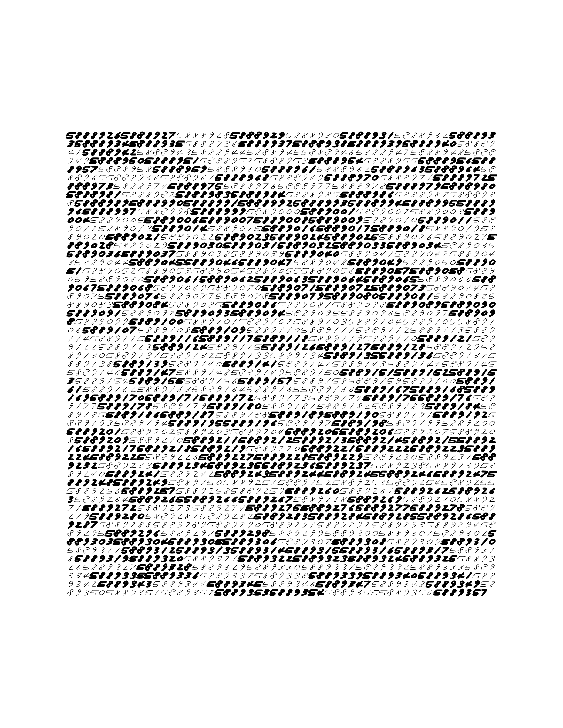 Endless (5,607,250 to Infinity) #960
