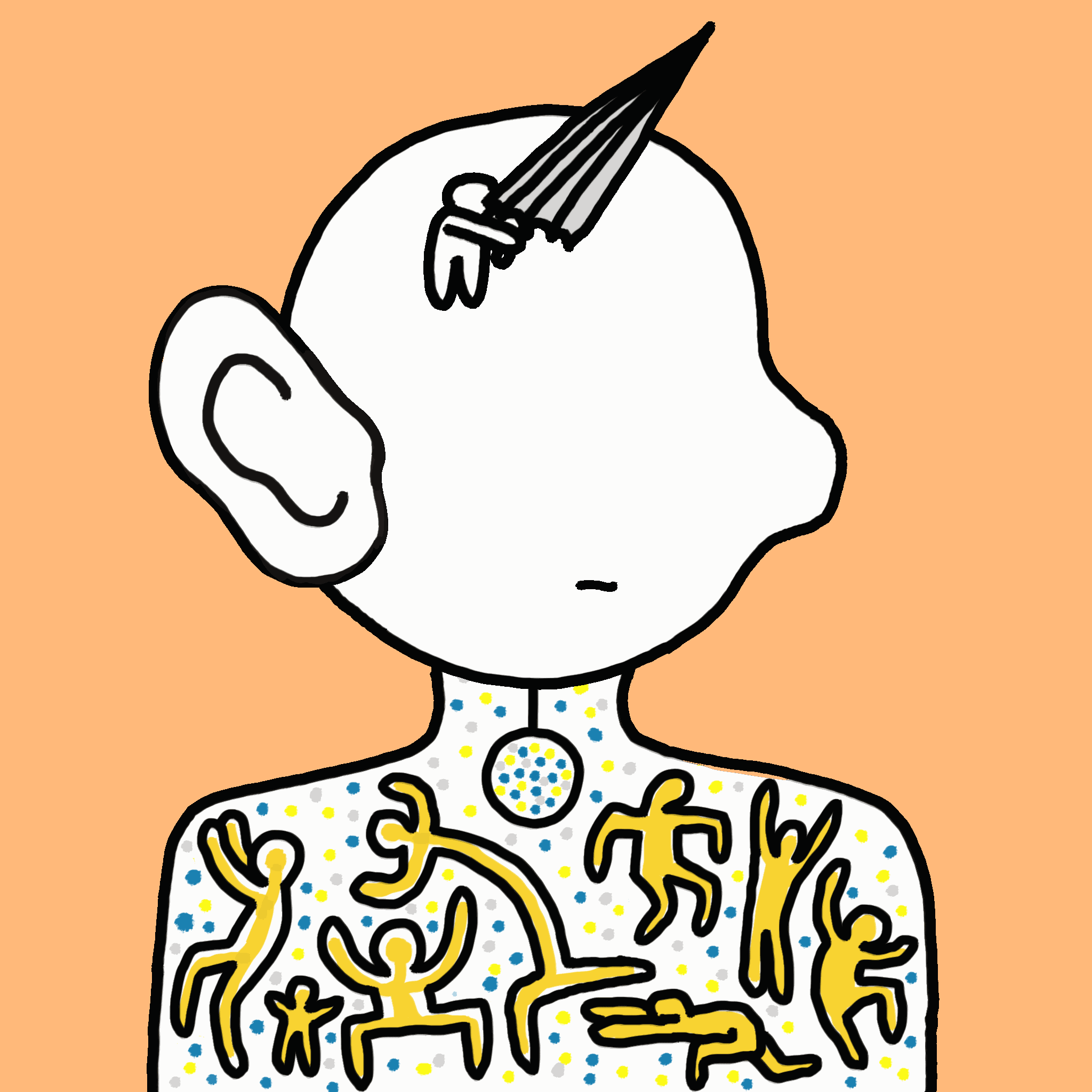 EmoHead #4937: Surprised Ellanor