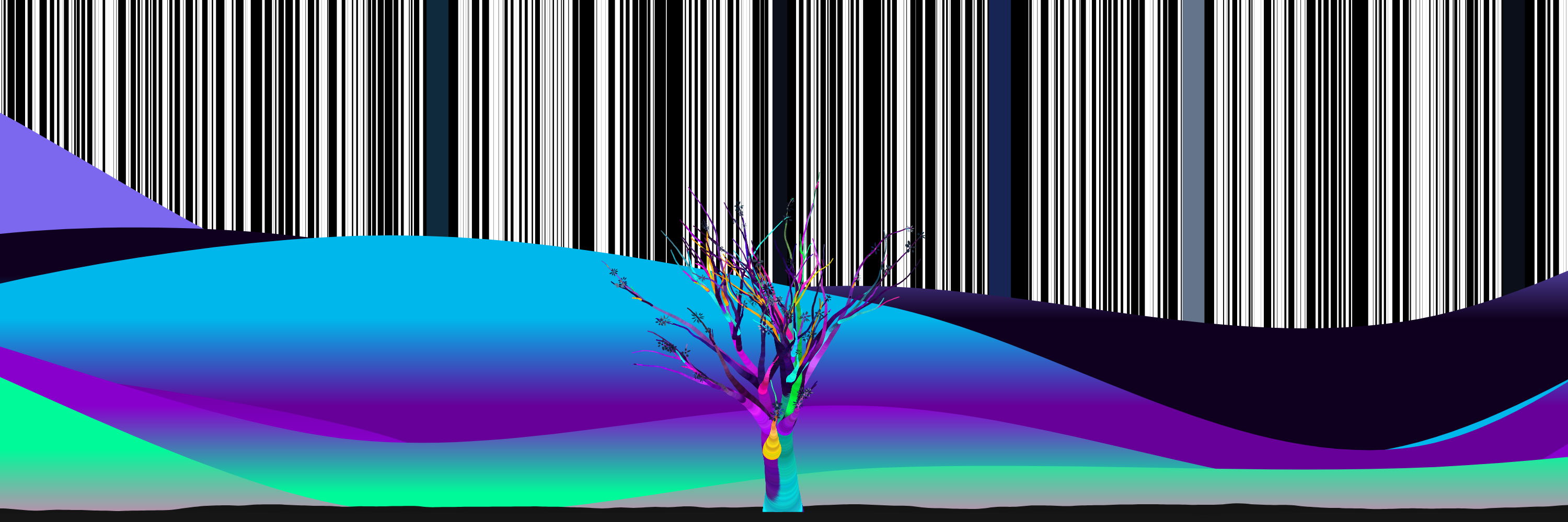 Coded Flowering Banner #104