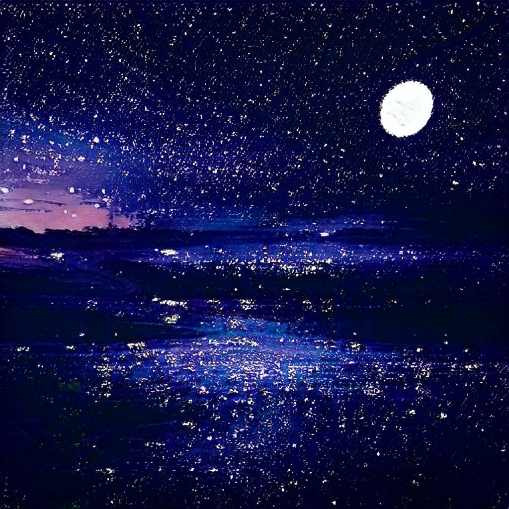 to swim in a sea of stars