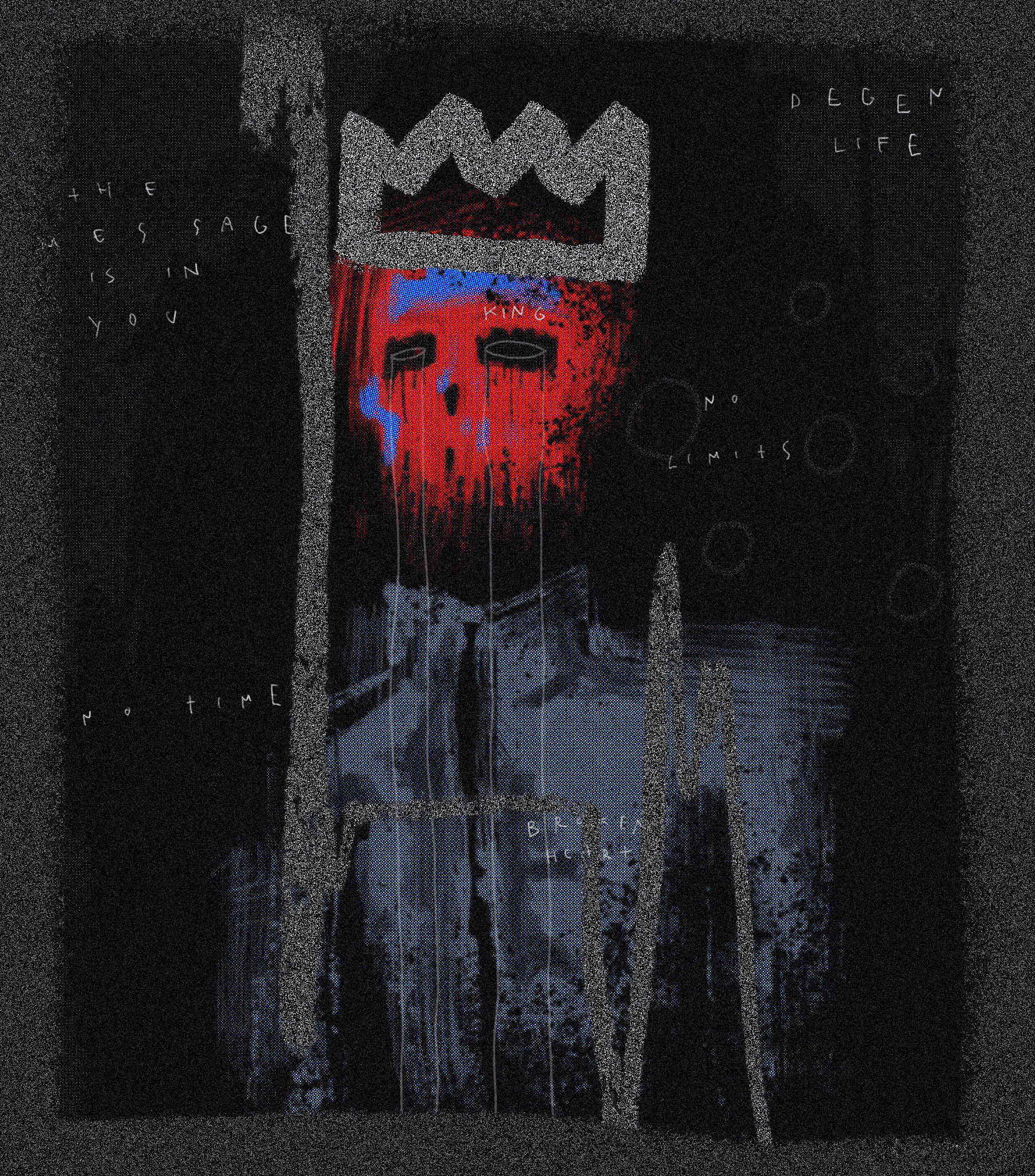 Sad king