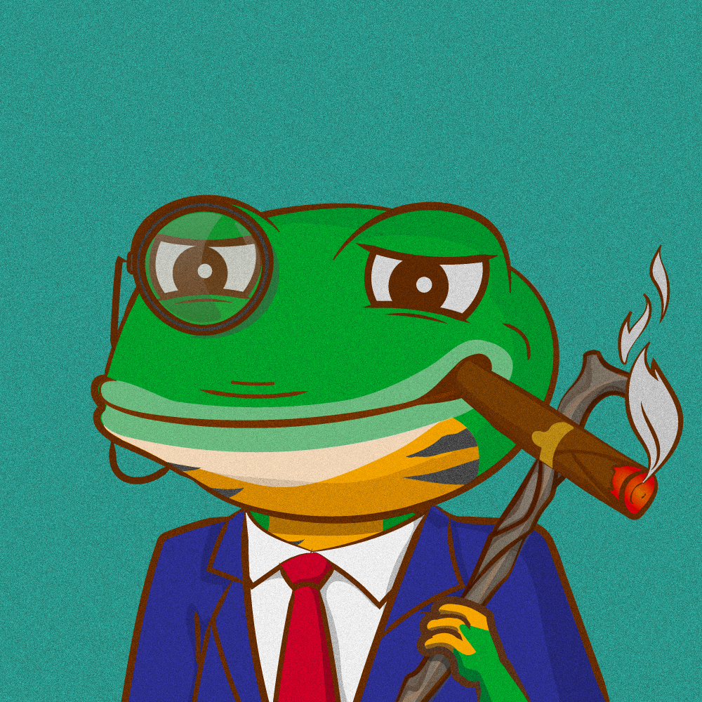 thefrogfather.eth Ethereum Name Service (ENS and .eth domain) PFP
