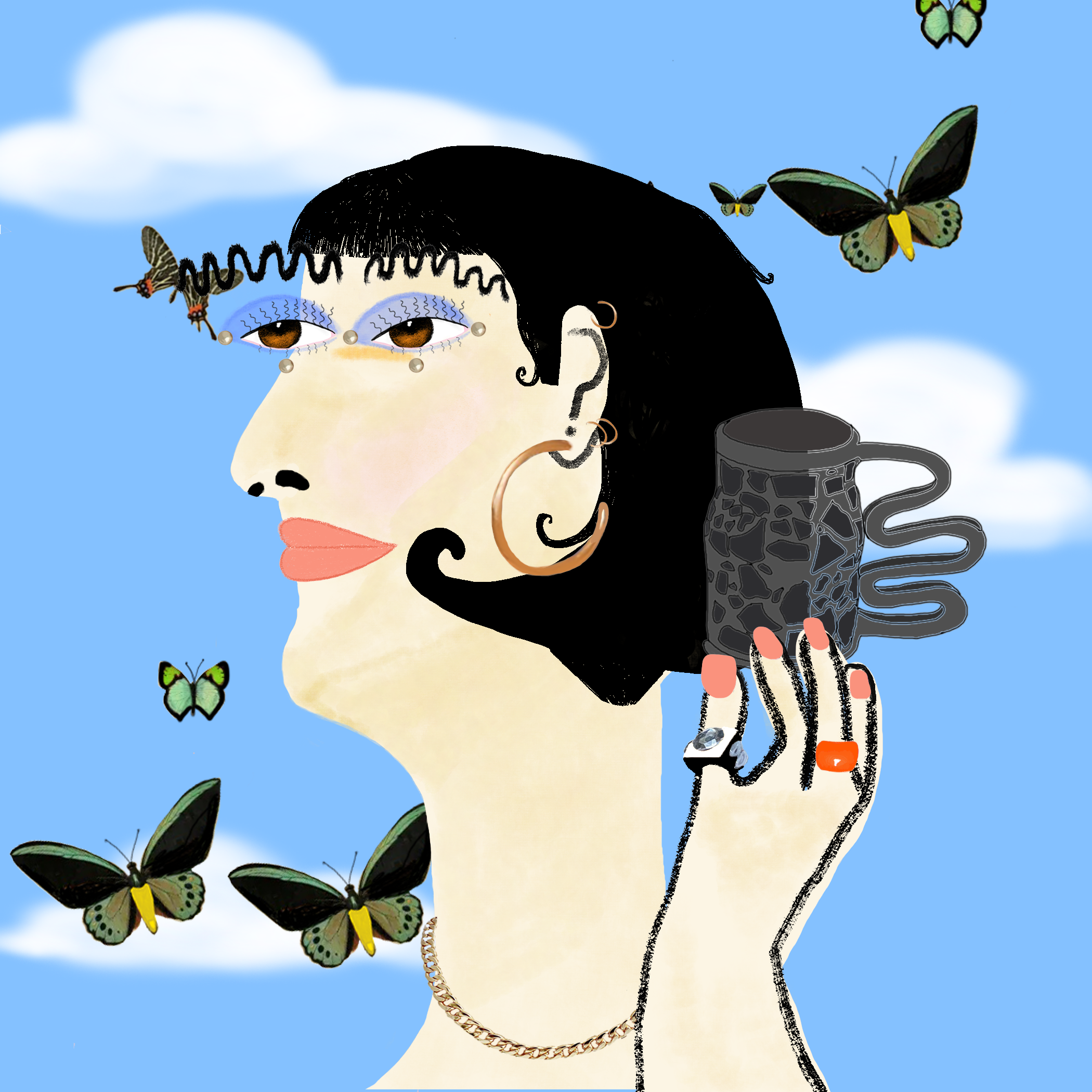 Women with Vases #56