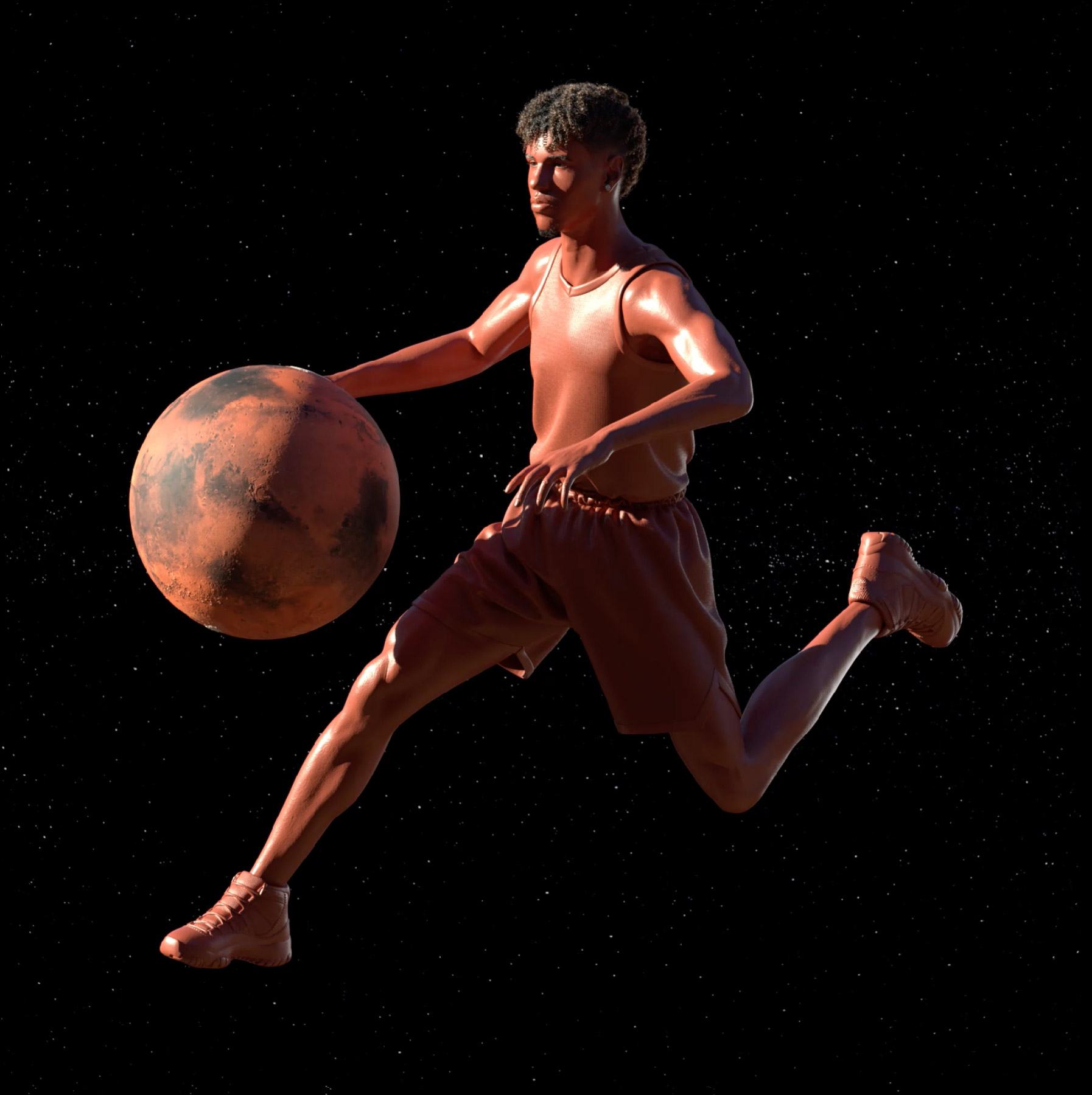 LaMelo Ball Collectibles, Type: Red Mars, ID:5089
