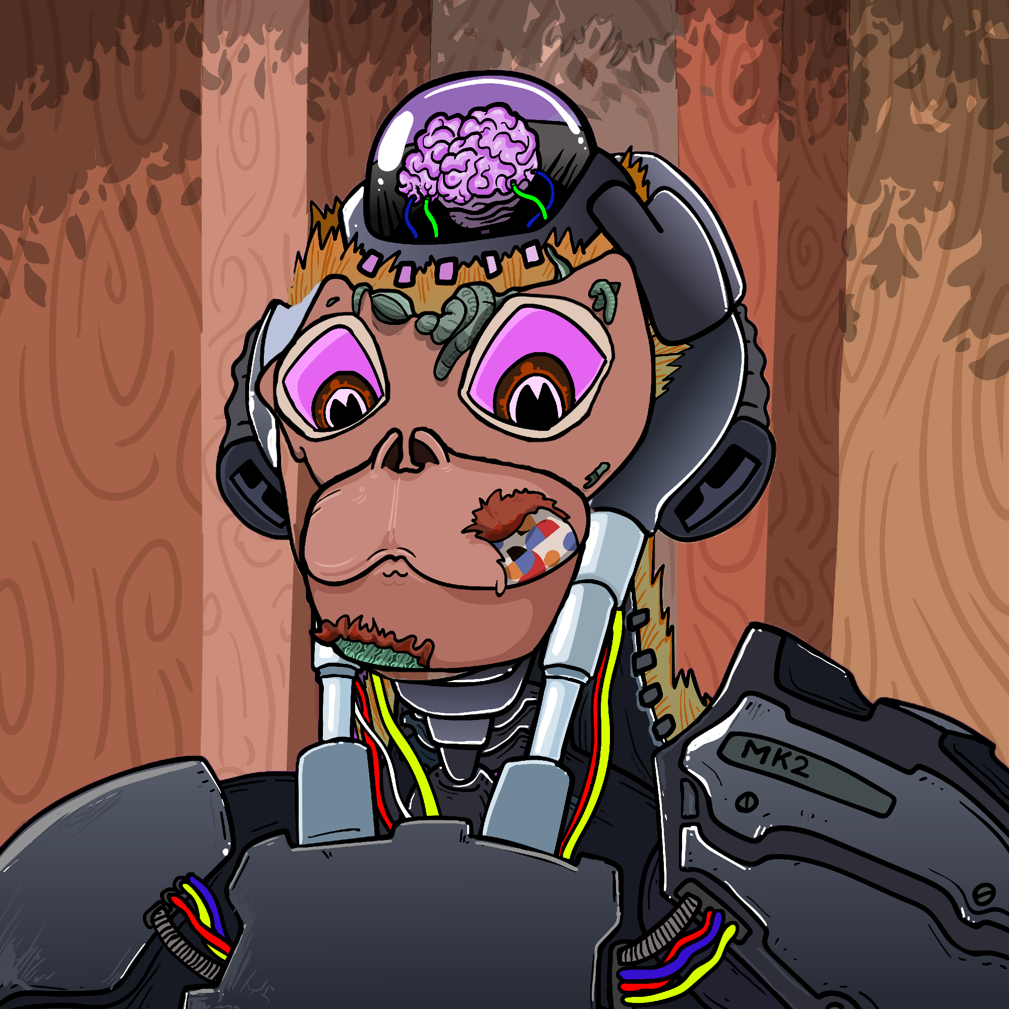 Bad Trippin Ape #447