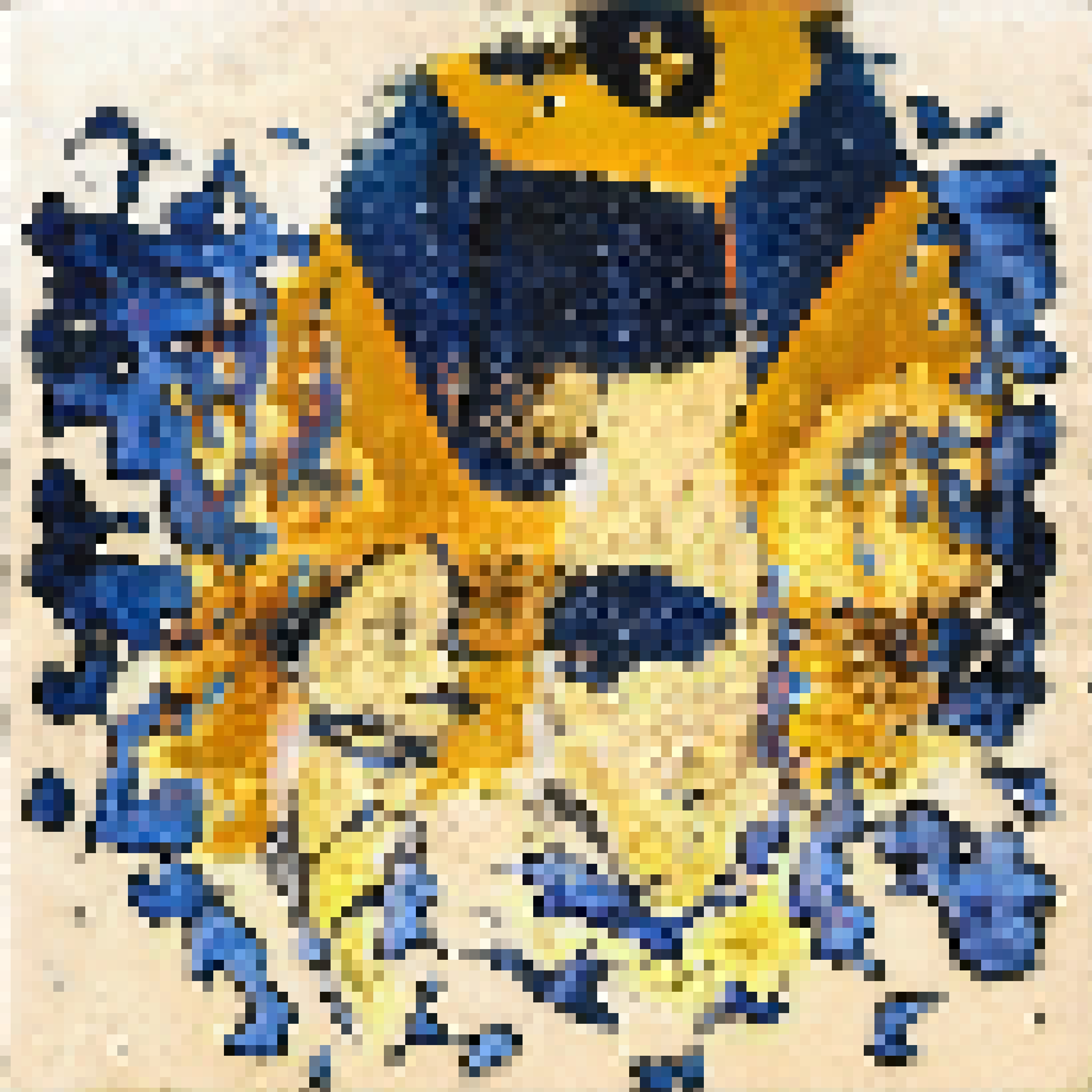 Cosmic Meta Pixel Art #43