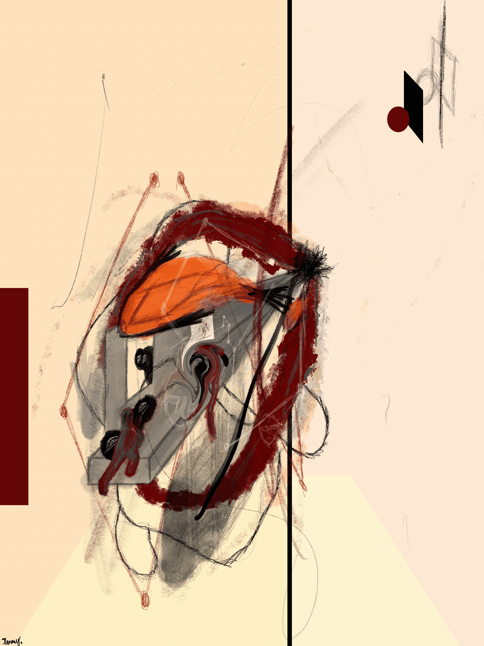 Something in the way.