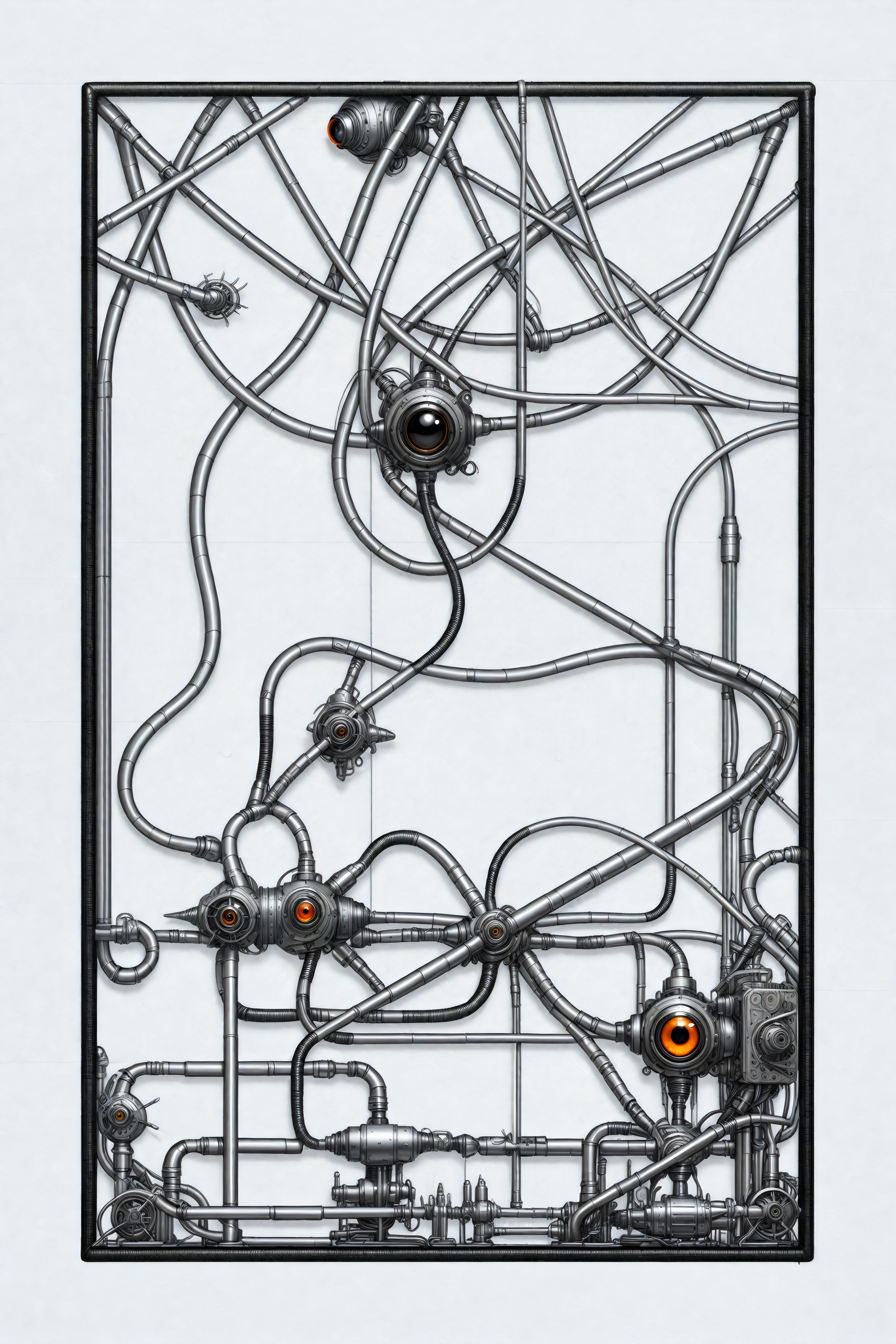 UBK #40 Orange Insects