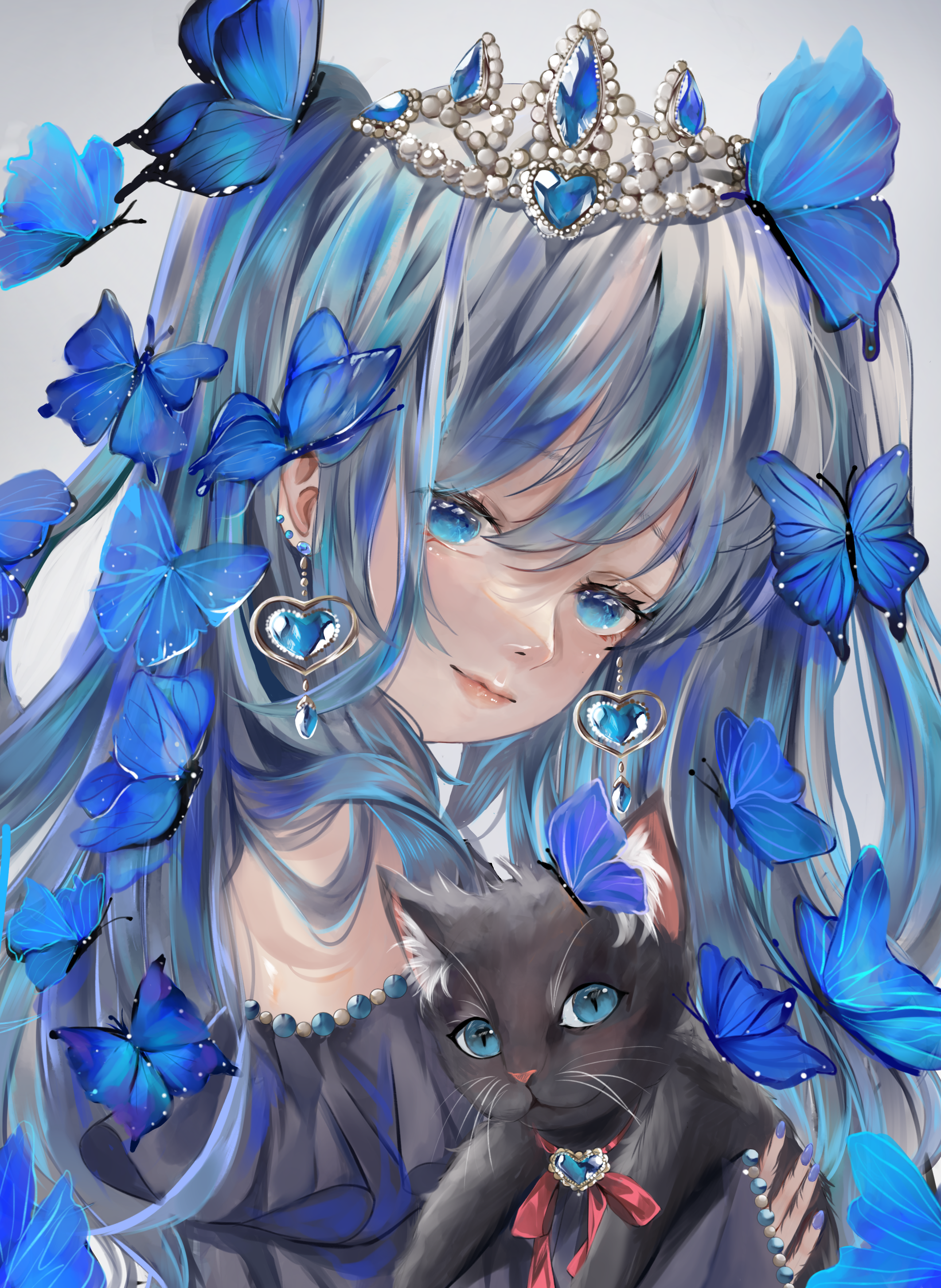 BLUE BUTTERFLY #2/10