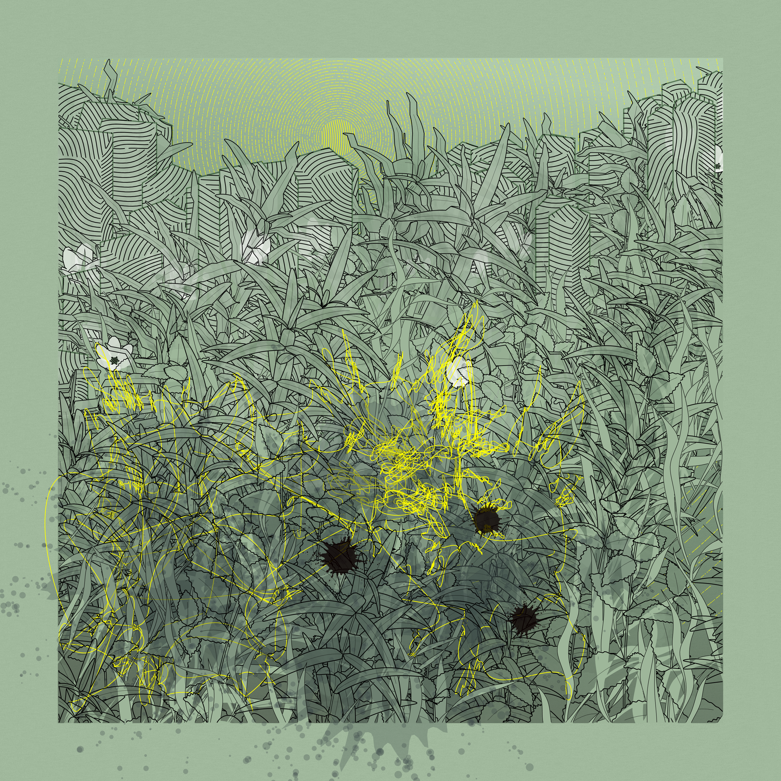 Landscape with Carbon Capture #172