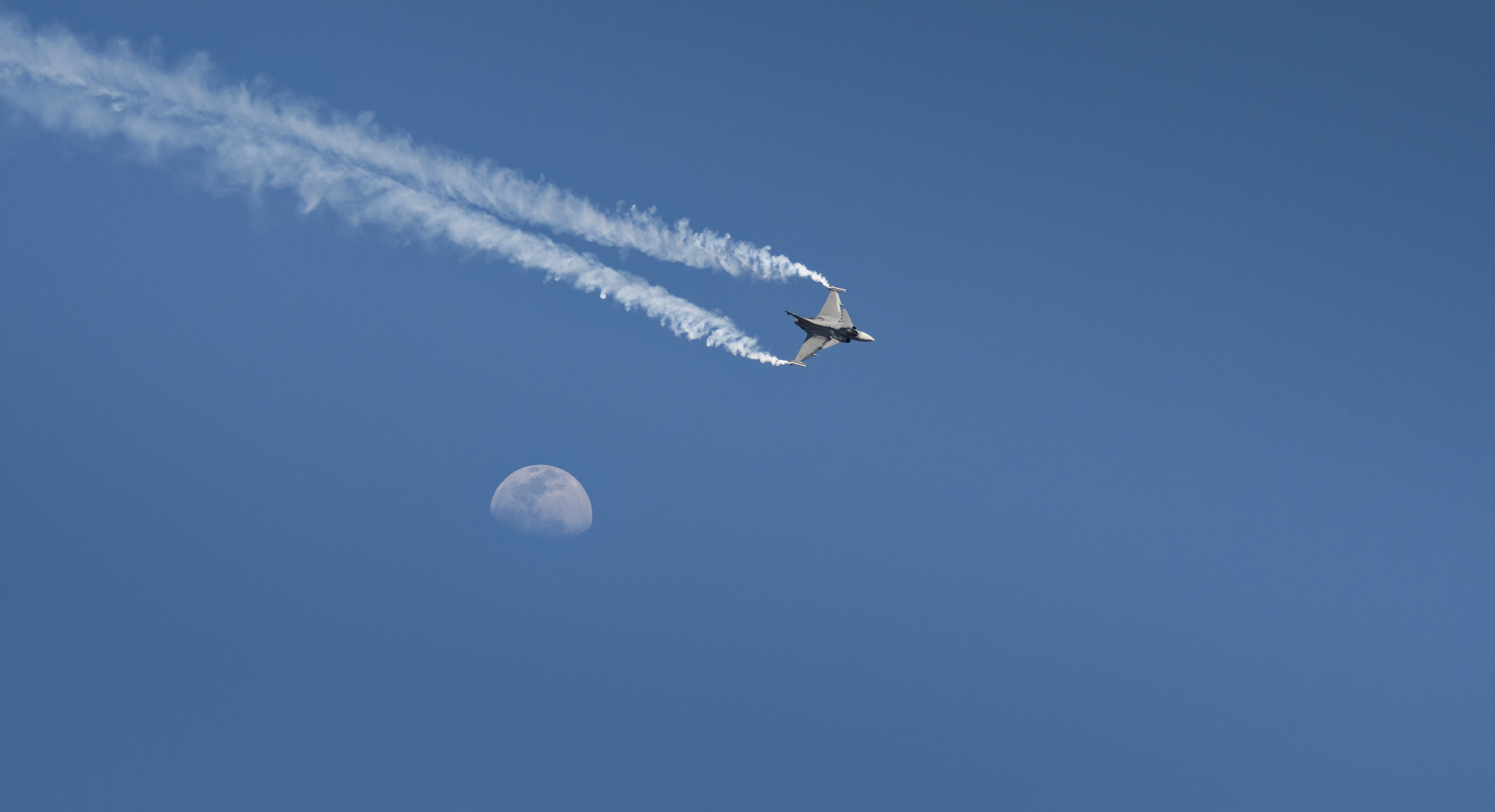 Saab Leapt Over The Moon